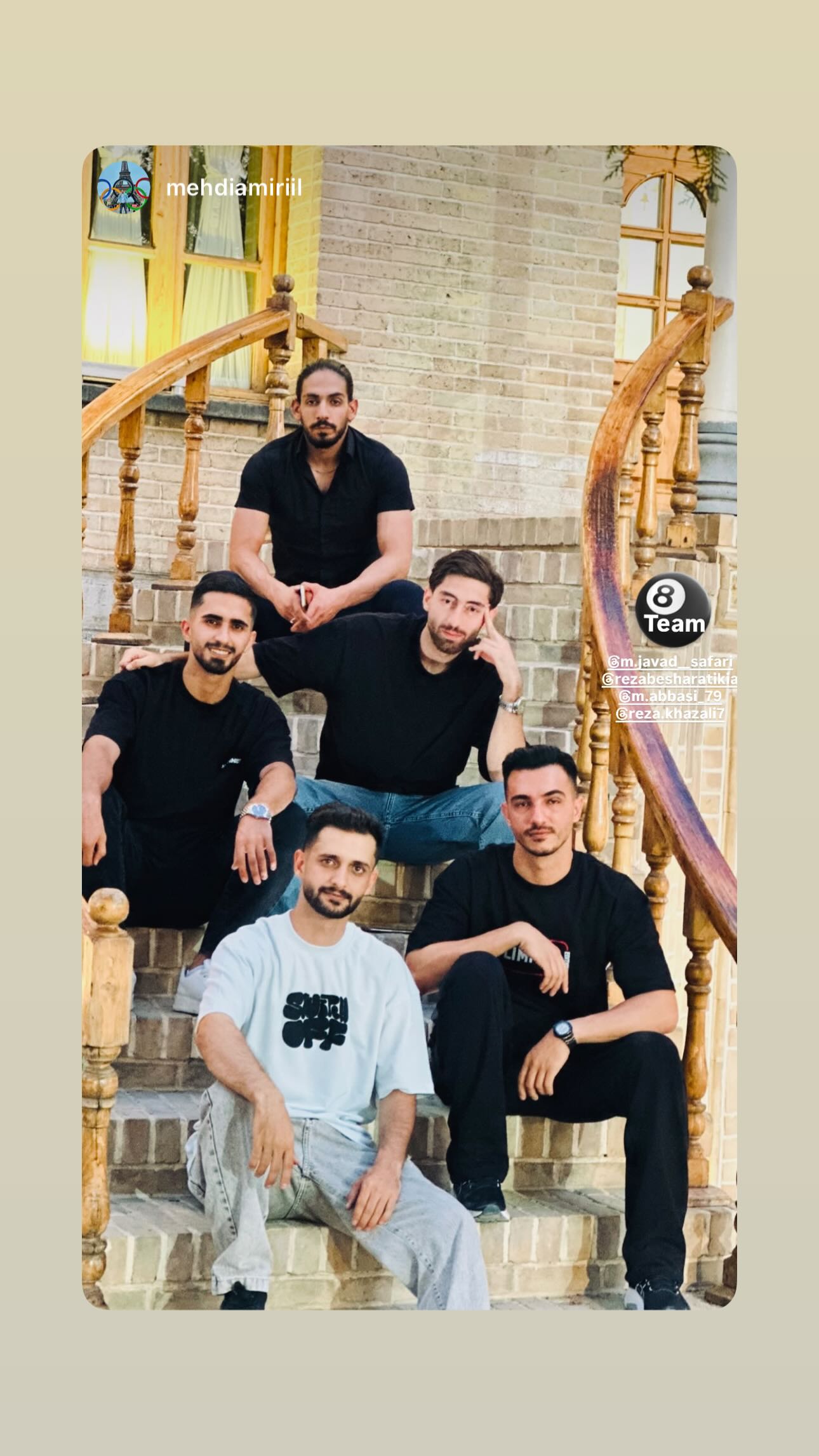  جدید ترین استوری اینستاگرام رضا بشارتی کیا