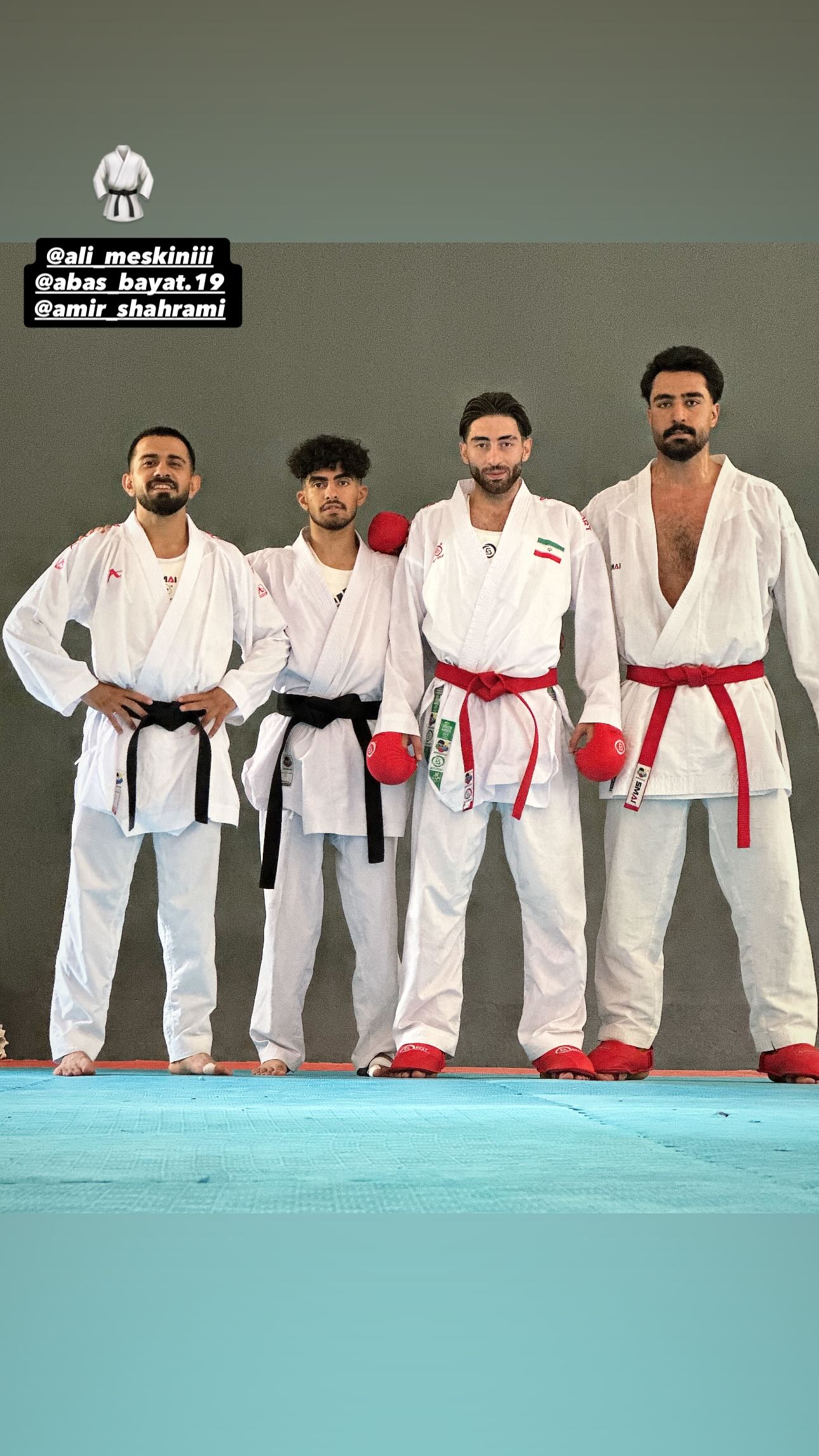  جدید ترین استوری اینستاگرام رضا بشارتی کیا