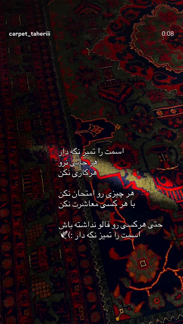  جدید ترین استوری اینستاگرام رظا شریعتی