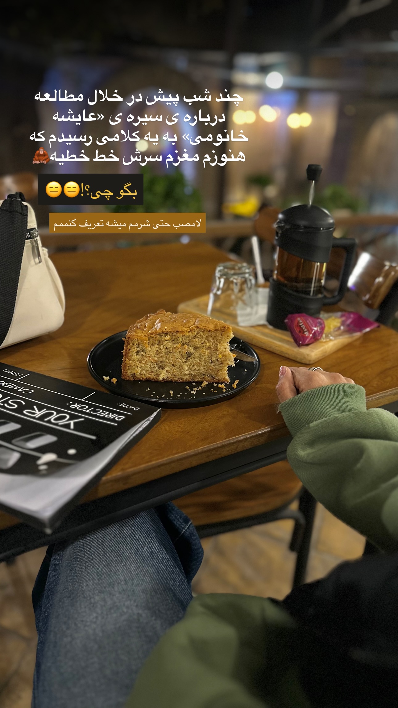  جدید ترین استوری اینستاگرام فتانه