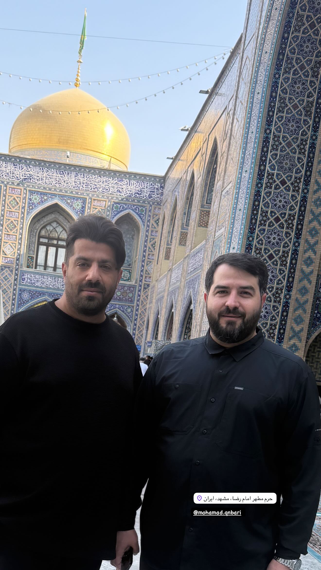  جدید ترین استوری اینستاگرام روح الله بهمنی