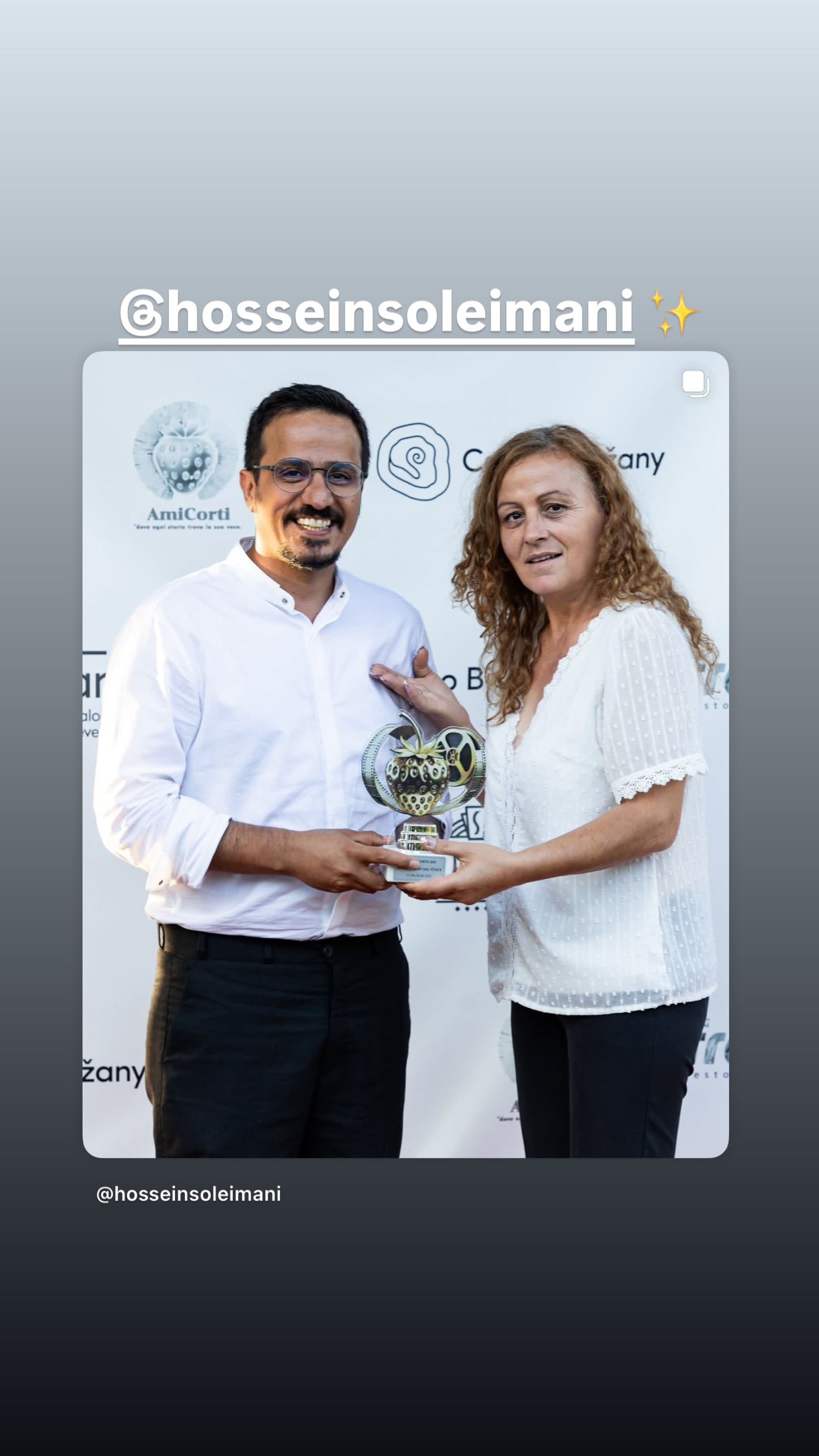  جدید ترین استوری اینستاگرام روزبه حصاری