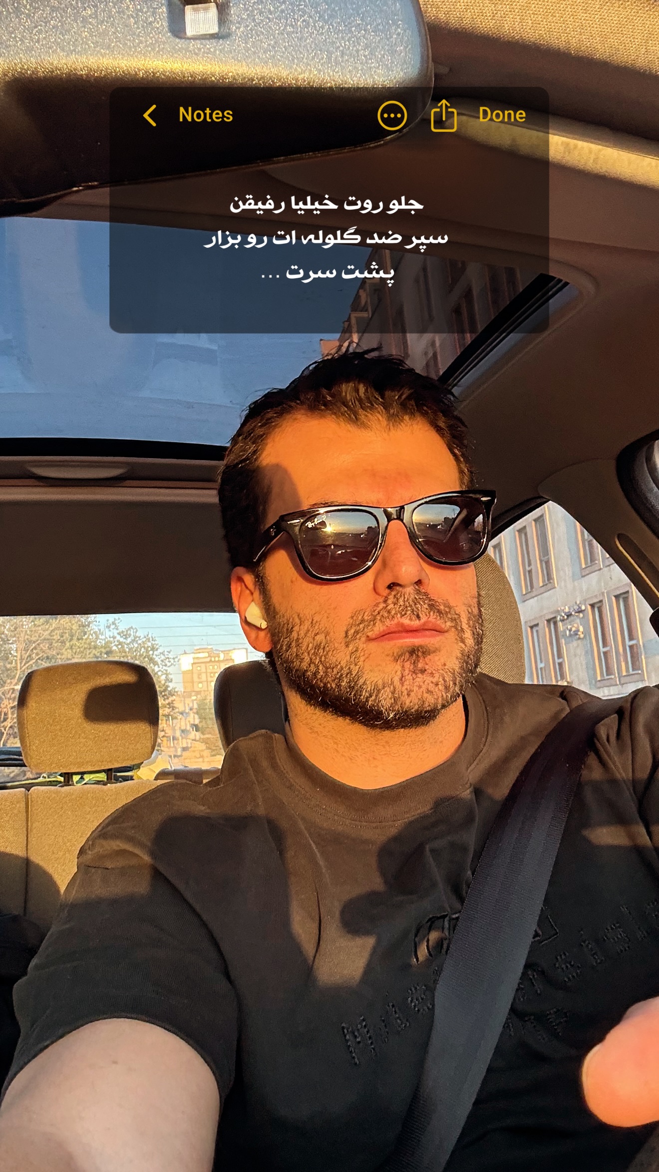  جدید ترین استوری اینستاگرام روزبه حصاری