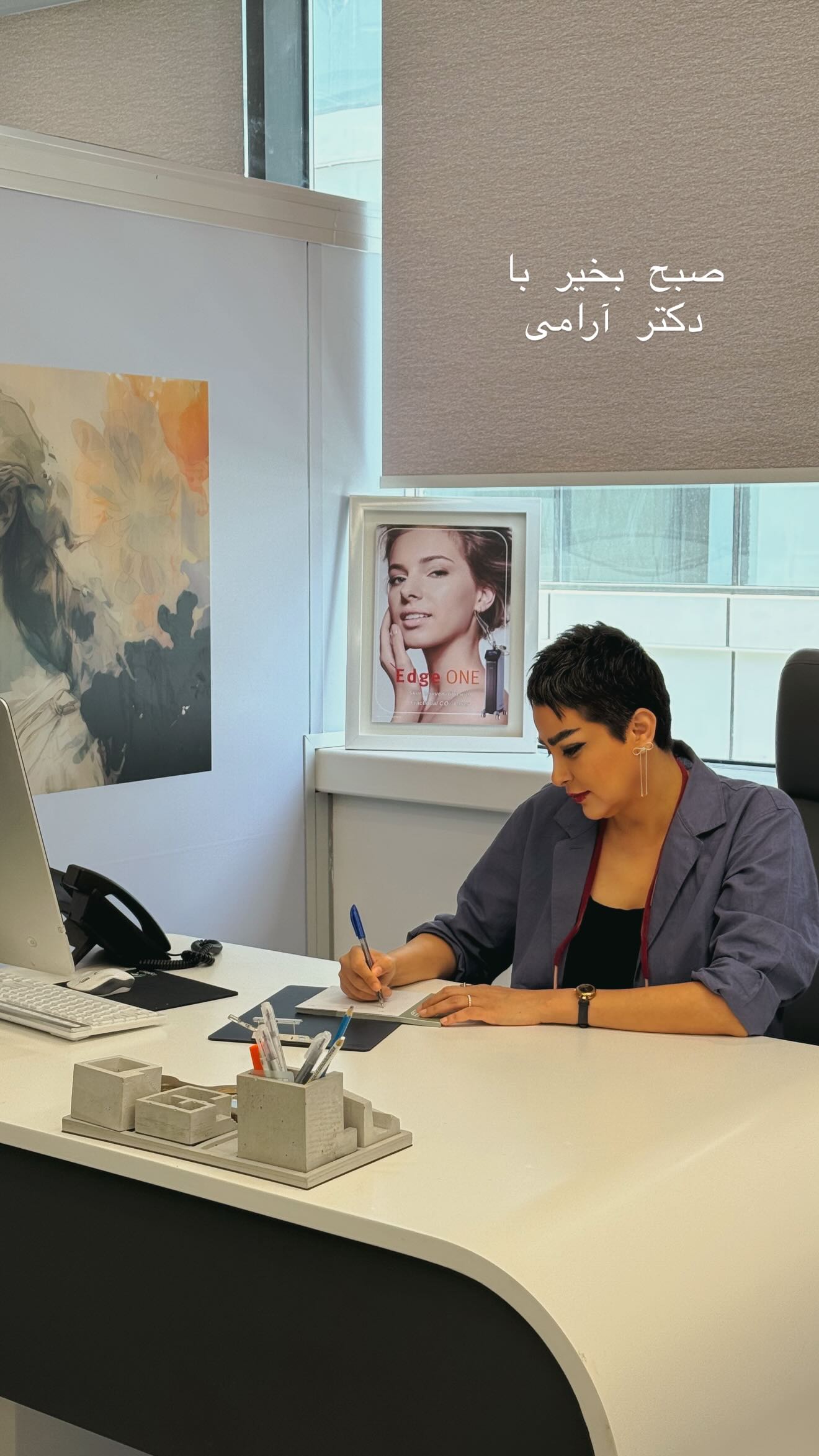  جدید ترین استوری اینستاگرام رز صمدی