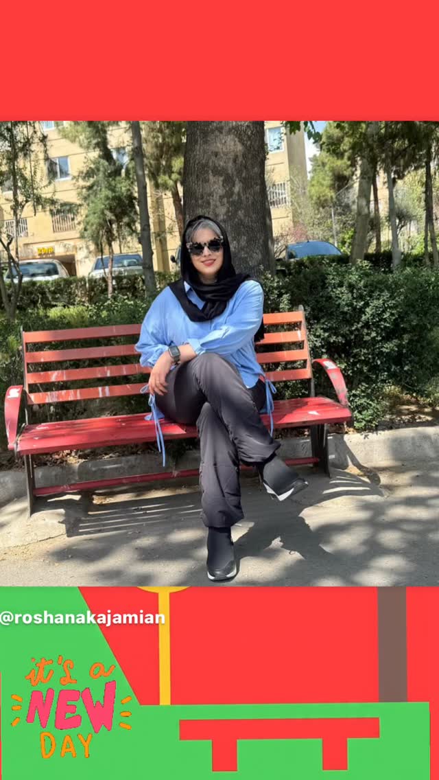  جدید ترین استوری اینستاگرام روشنک عجمیان