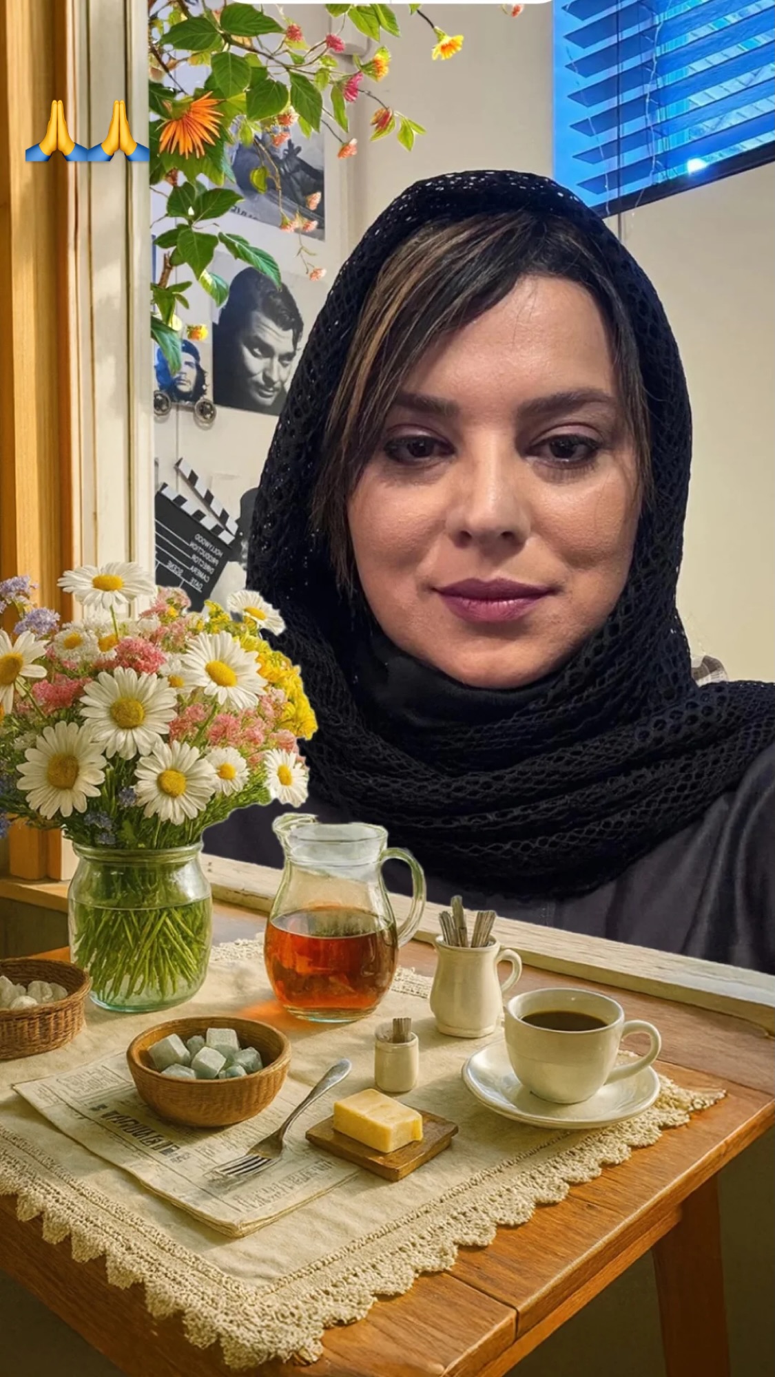  جدید ترین استوری اینستاگرام روشنک عجمیان