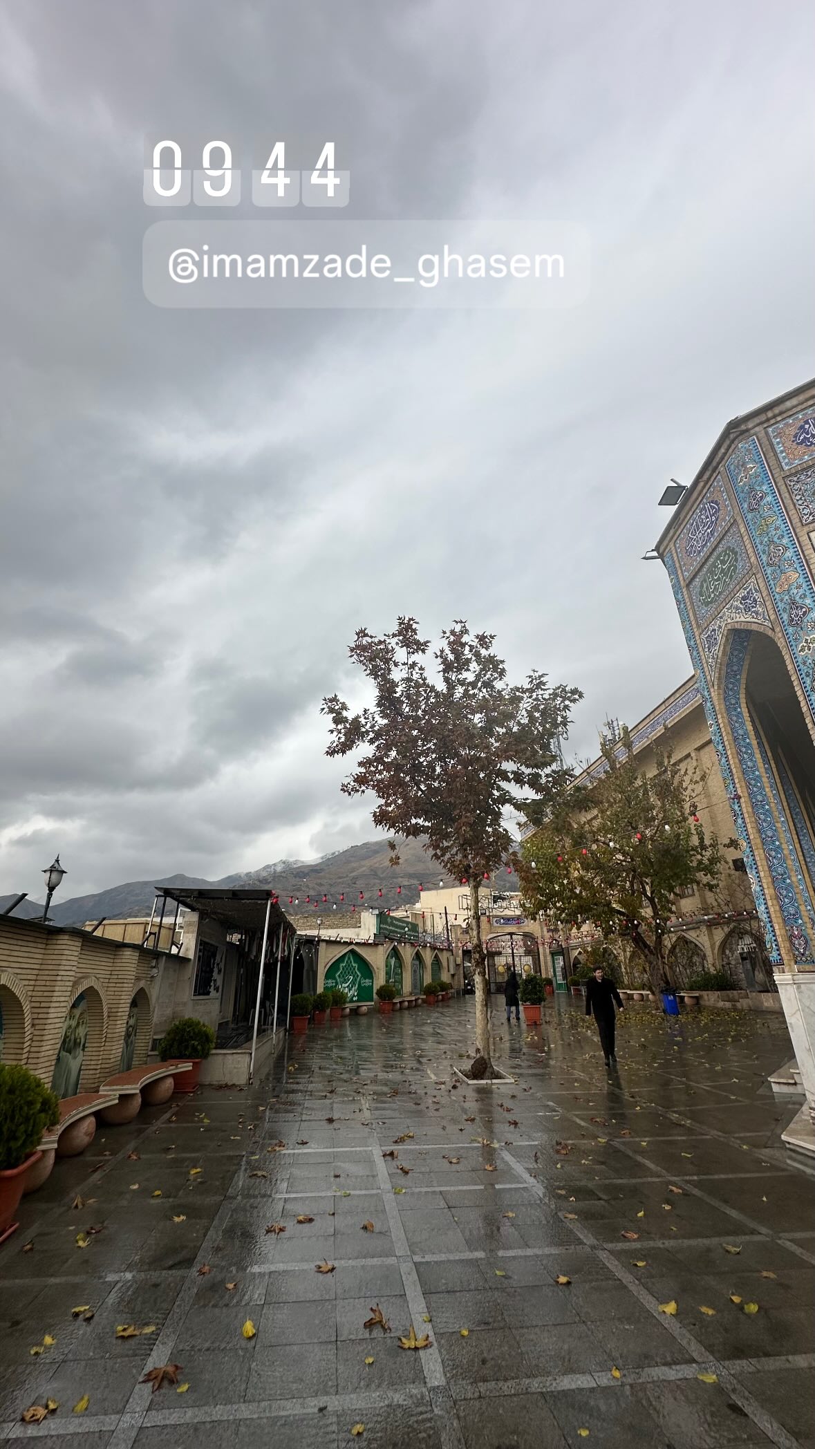  جدید ترین استوری اینستاگرام محمد رستمی تهرانی