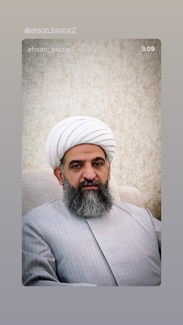  جدید ترین استوری اینستاگرام محمد رستمی تهرانی
