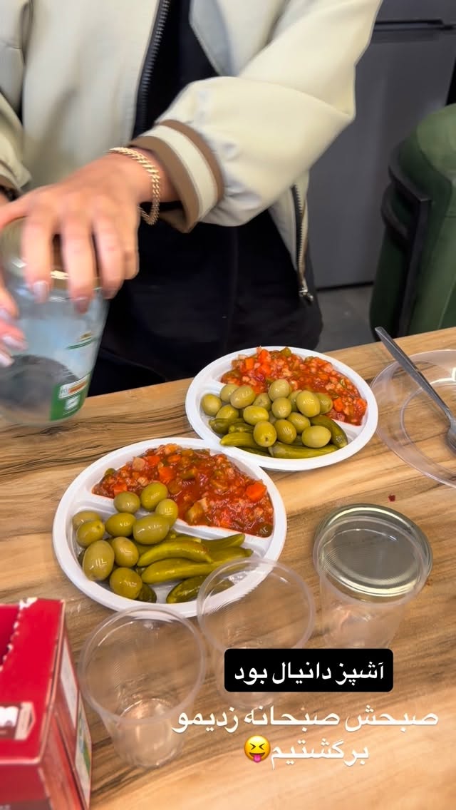 جدید ترین استوری اینستاگرام رویا و امیر حسام