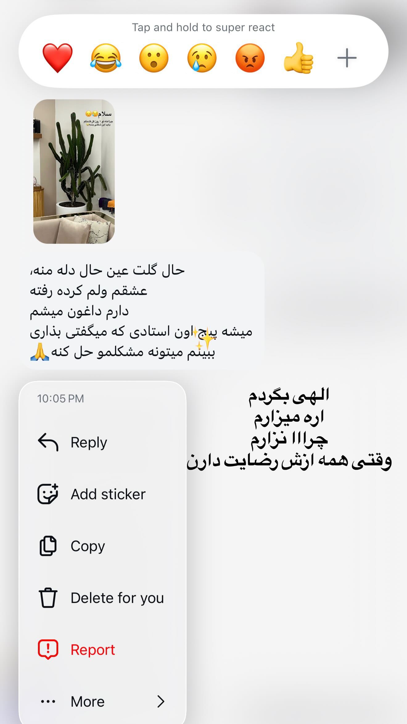  جدید ترین استوری اینستاگرام رویا و امیر حسام