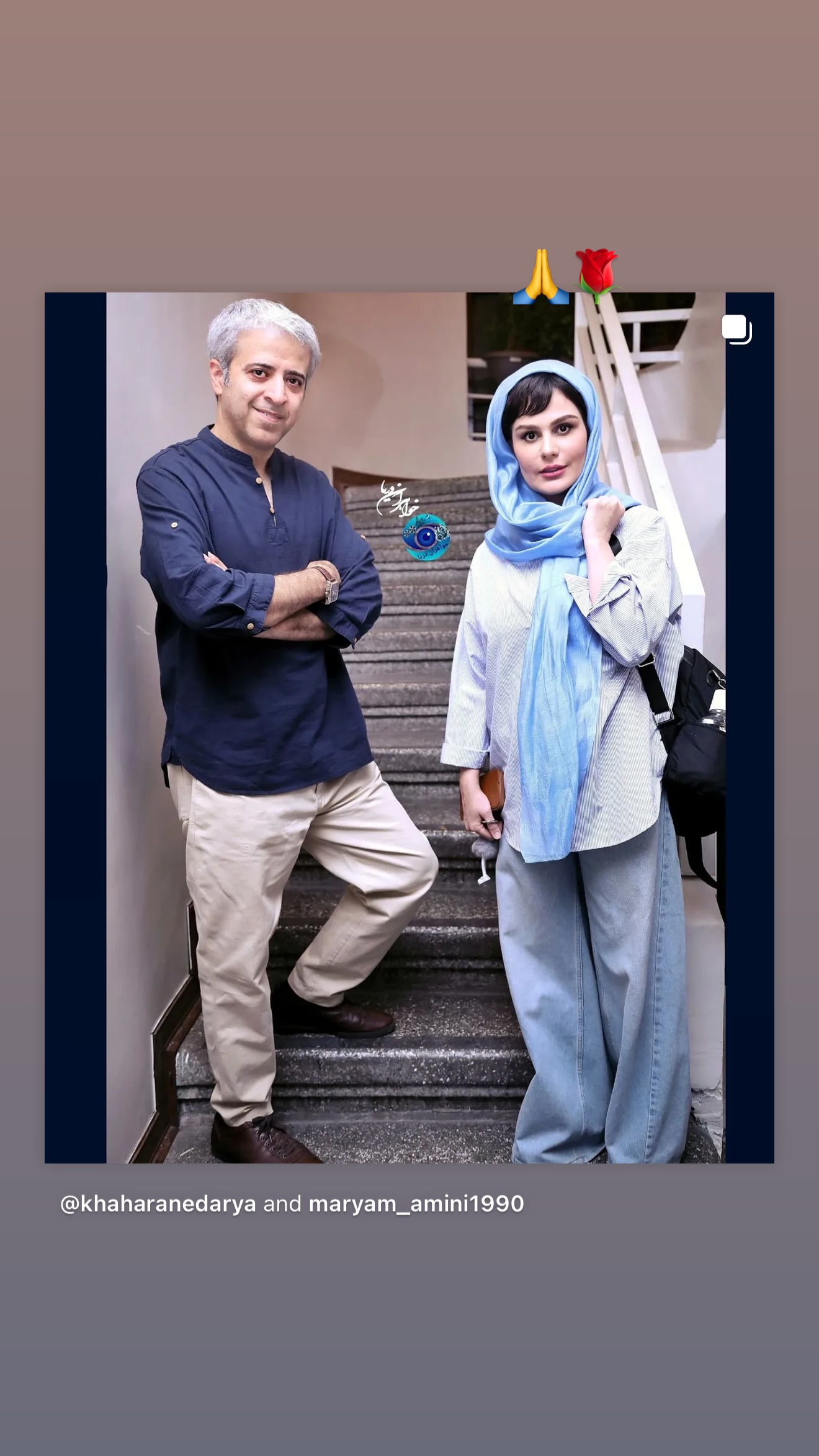  جدید ترین استوری اینستاگرام رز رضوی
