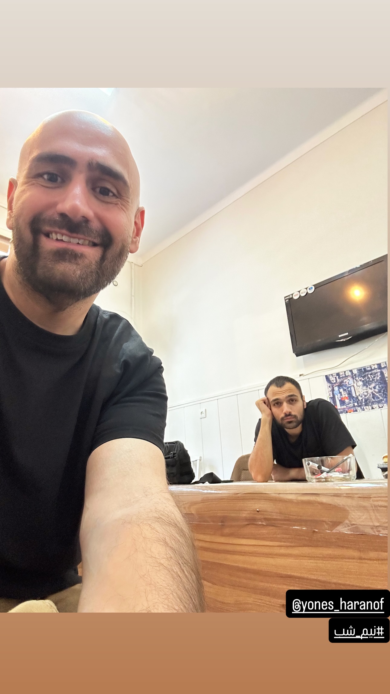  جدید ترین استوری اینستاگرام سيد سام بهشتي