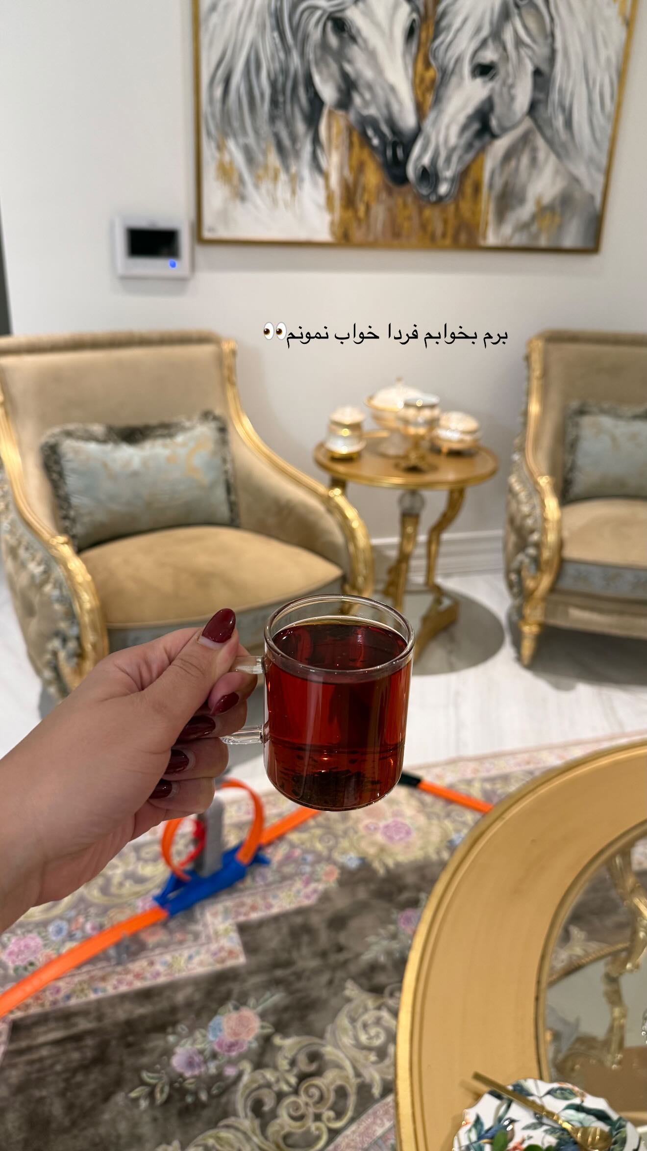  جدید ترین استوری اینستاگرام صبا مرشدی