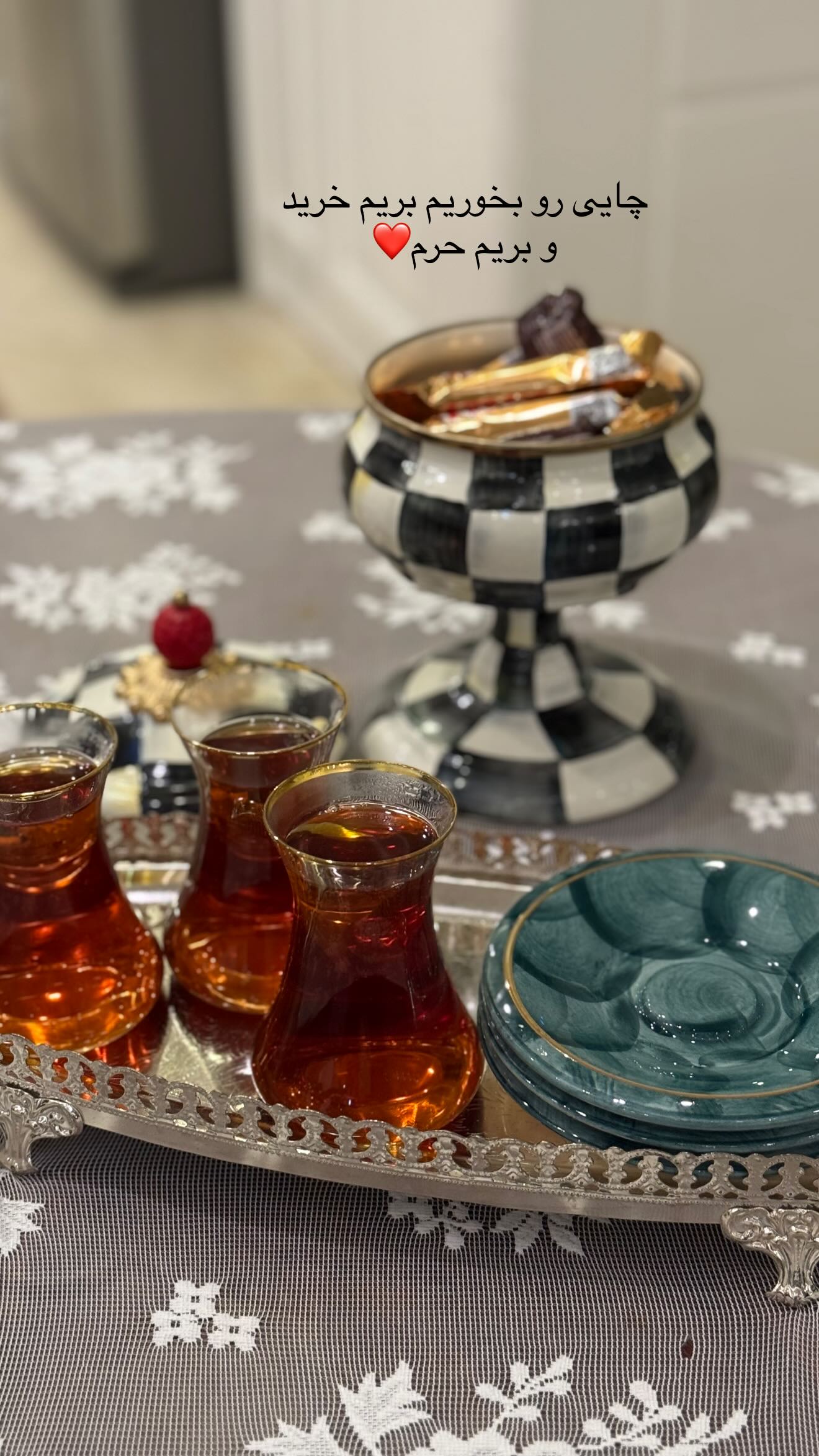  جدید ترین استوری اینستاگرام صبا مرشدی