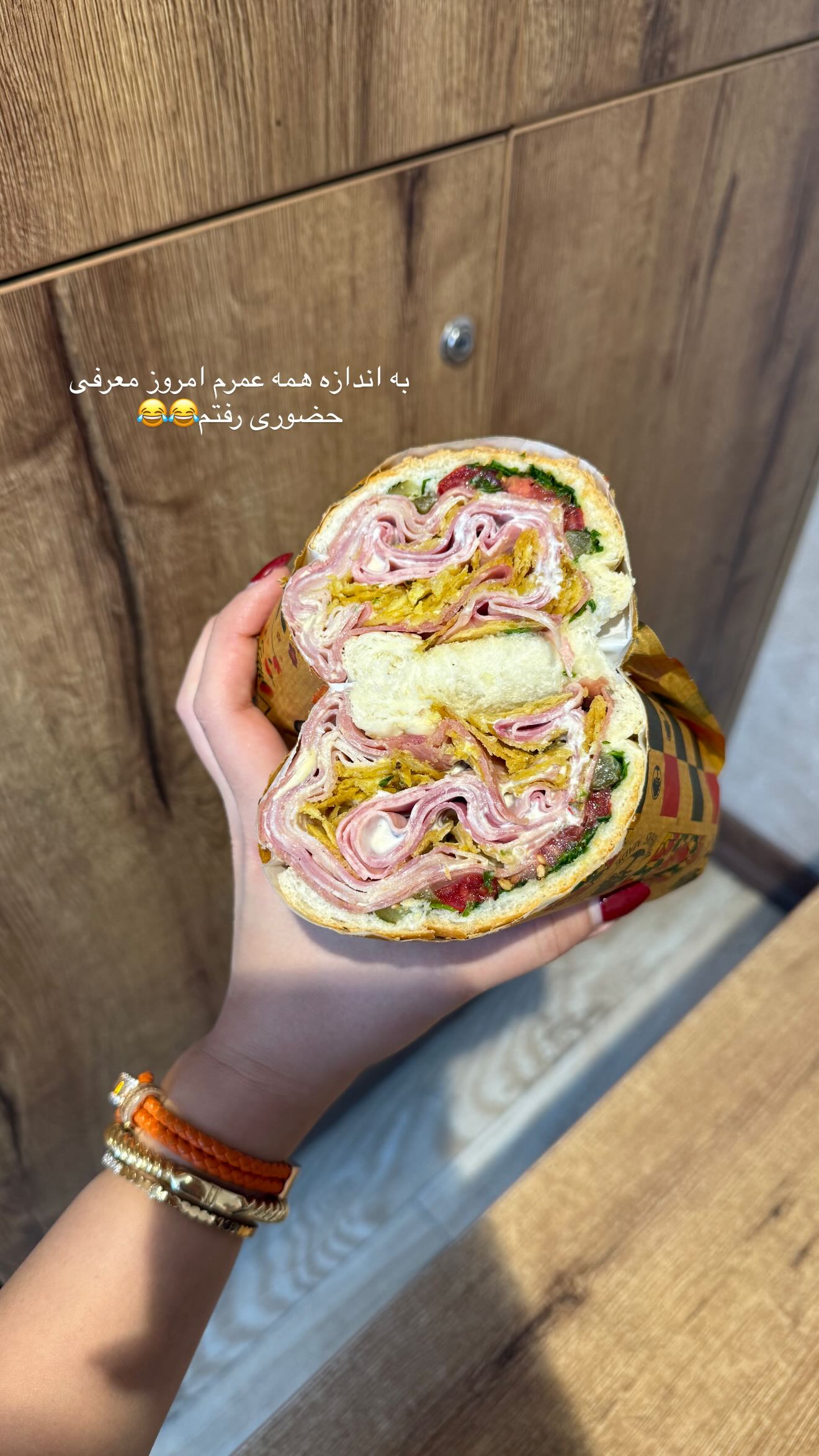  جدید ترین استوری اینستاگرام صبا مرشدی
