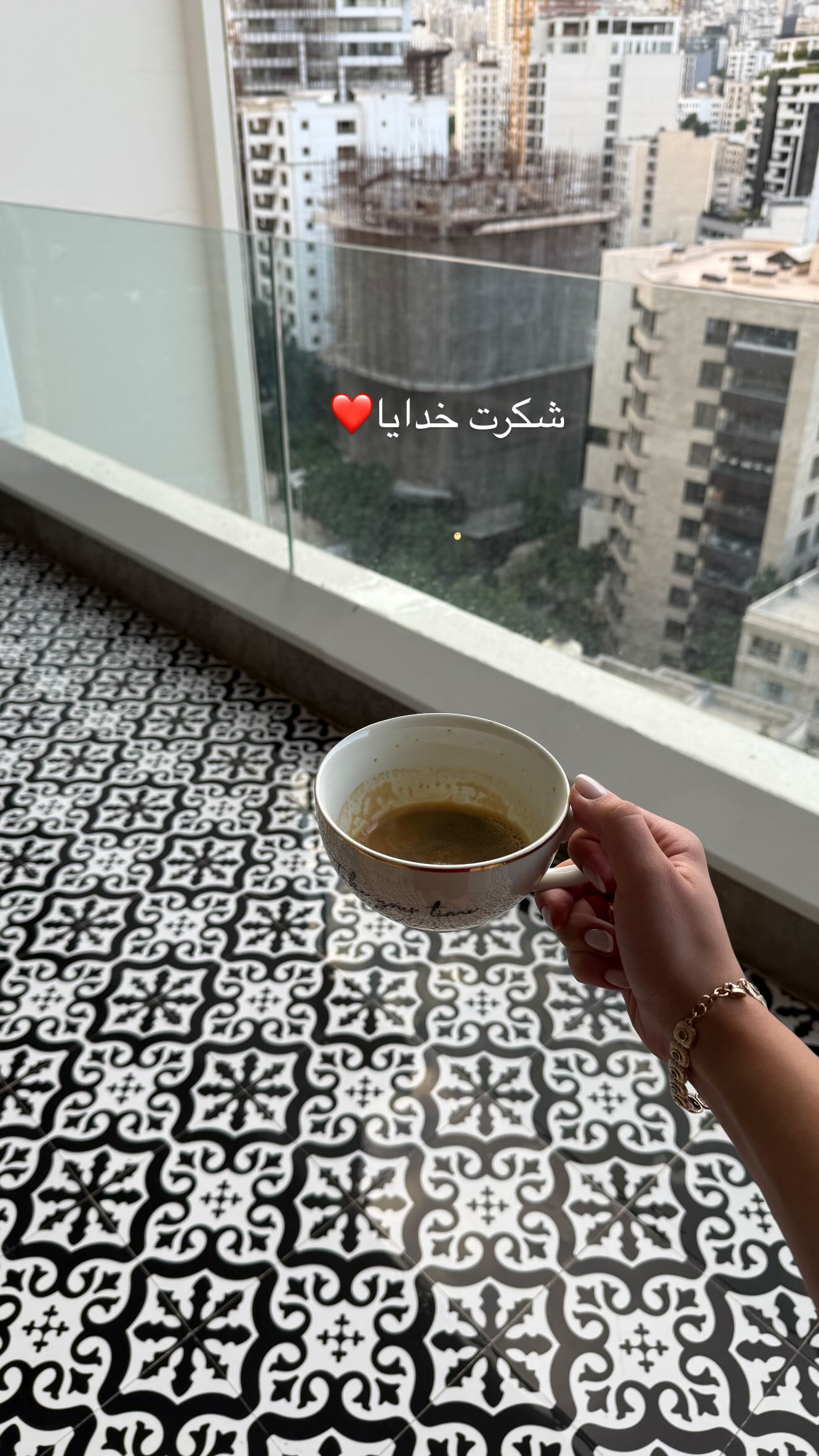  جدید ترین استوری اینستاگرام صبا مرشدی