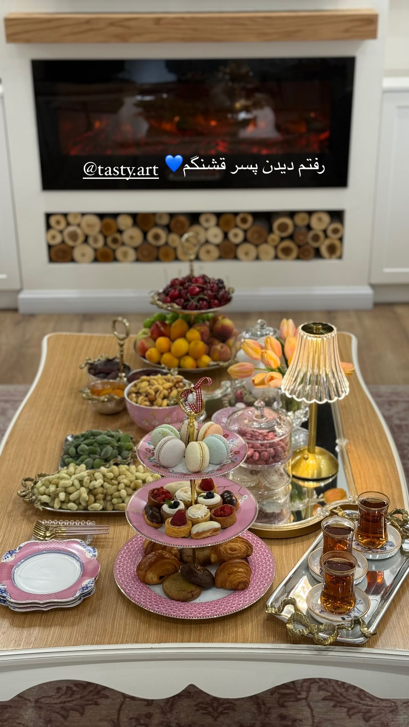  جدید ترین استوری اینستاگرام صبا مرشدی
