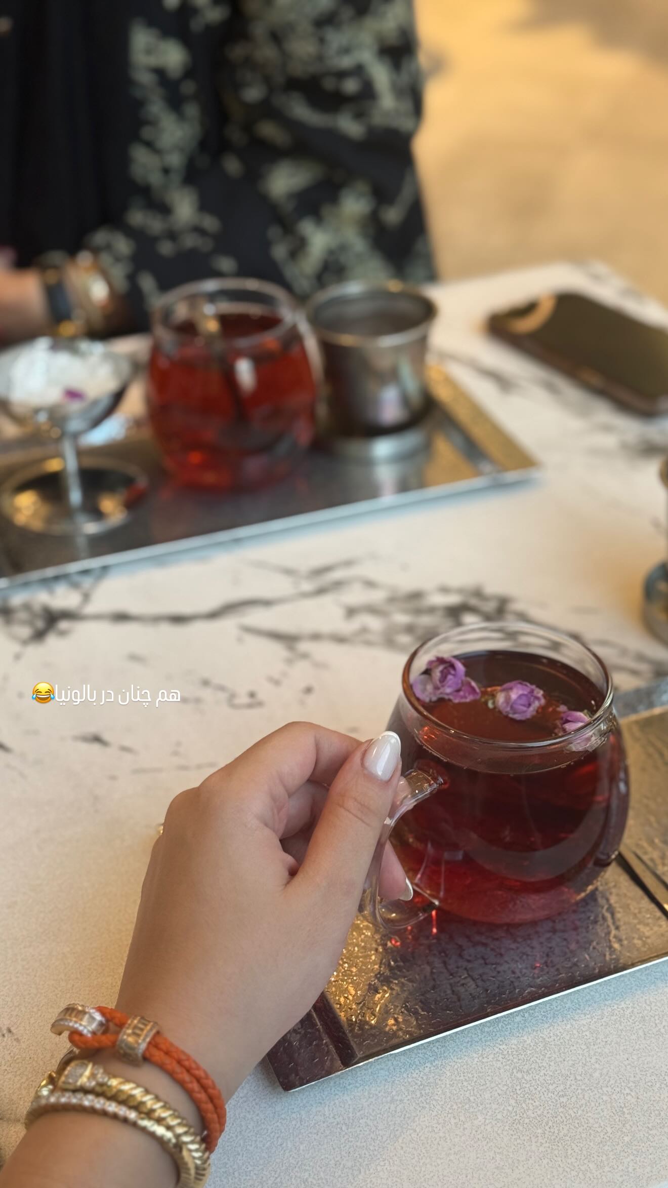  جدید ترین استوری اینستاگرام صبا مرشدی