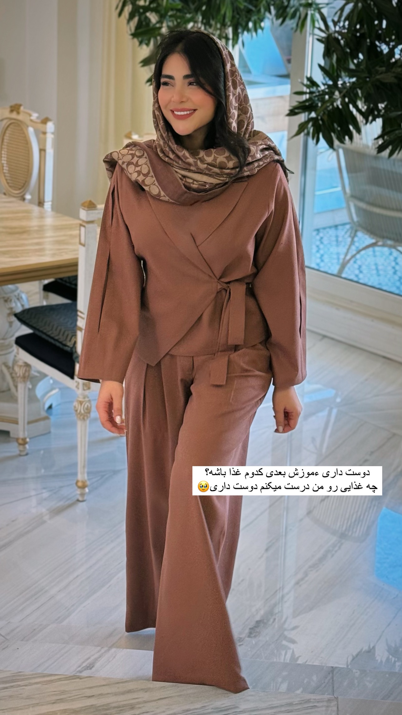  جدید ترین استوری اینستاگرام صبا مرشدی