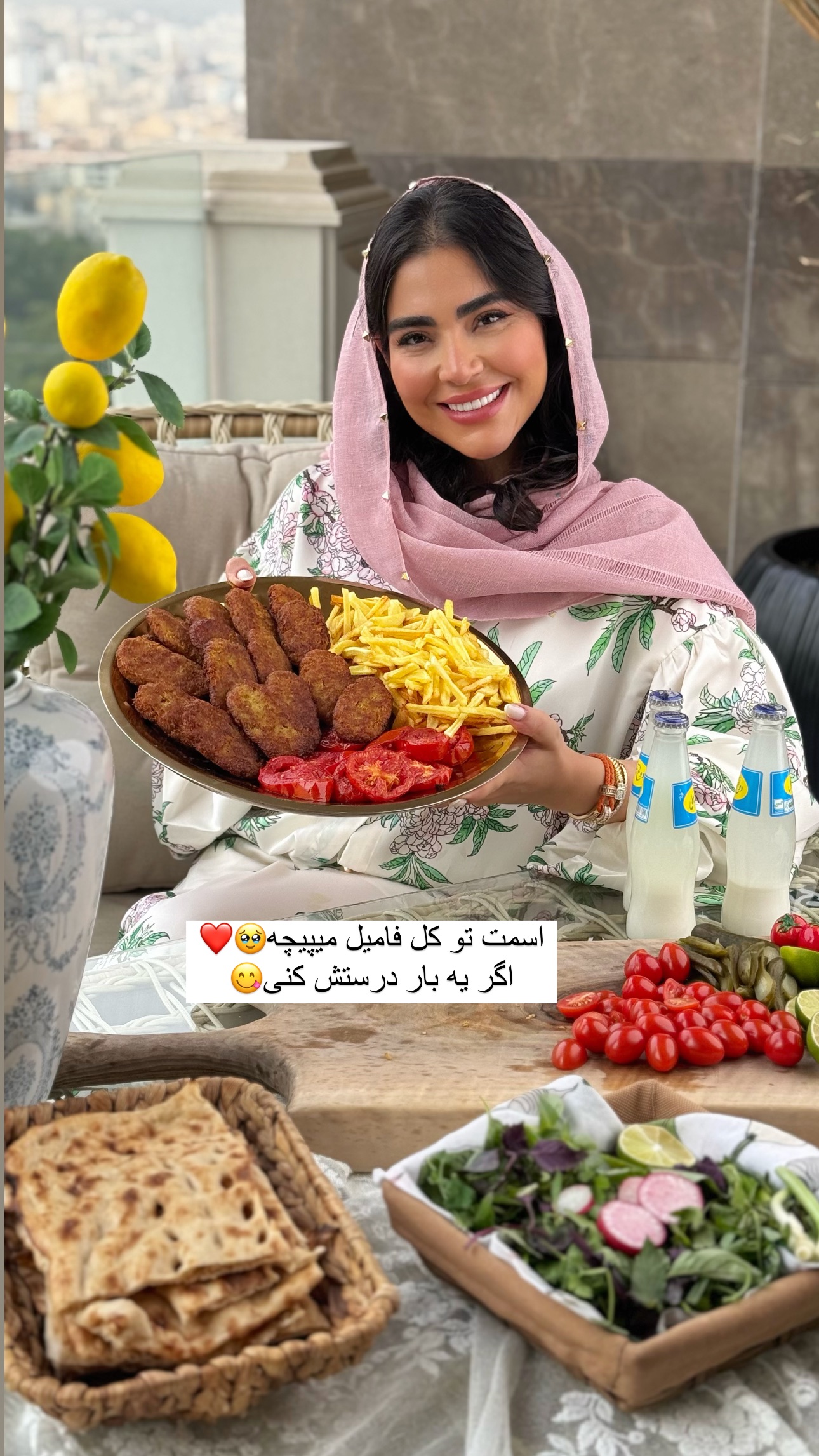  جدید ترین استوری اینستاگرام صبا مرشدی