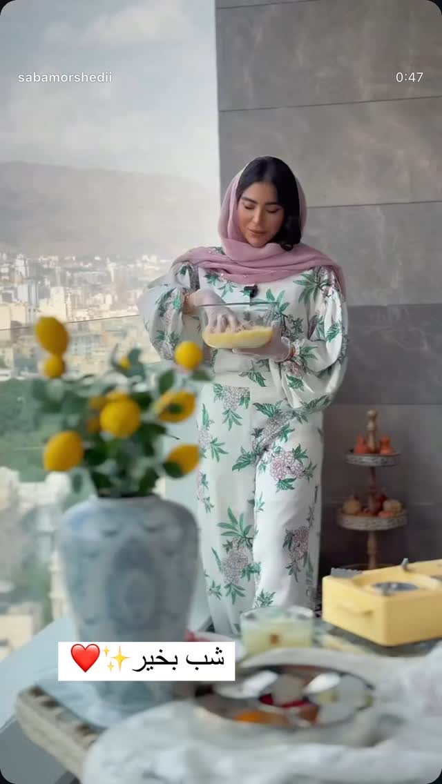  جدید ترین استوری اینستاگرام صبا مرشدی