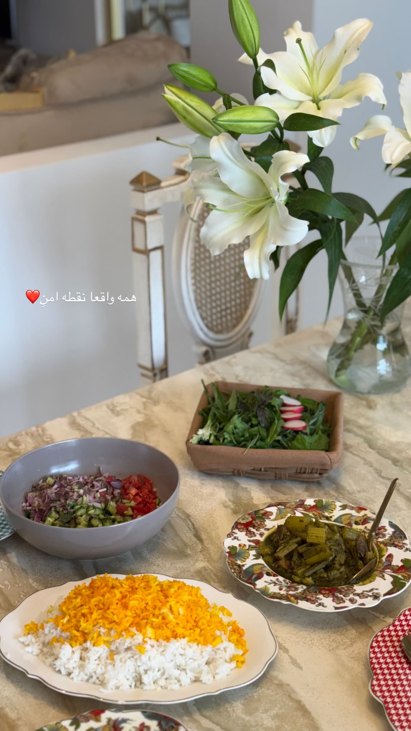  جدید ترین استوری اینستاگرام صبا مرشدی