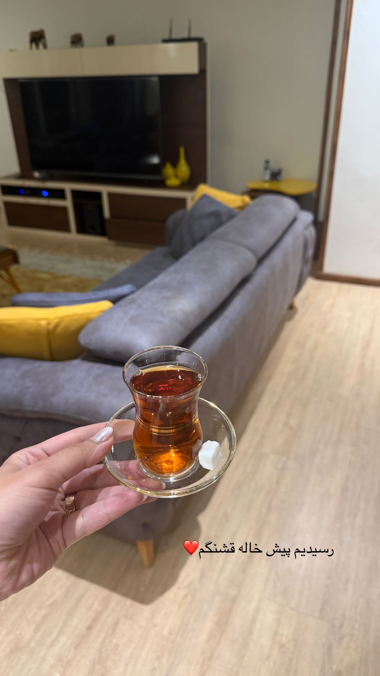  جدید ترین استوری اینستاگرام صبا مرشدی