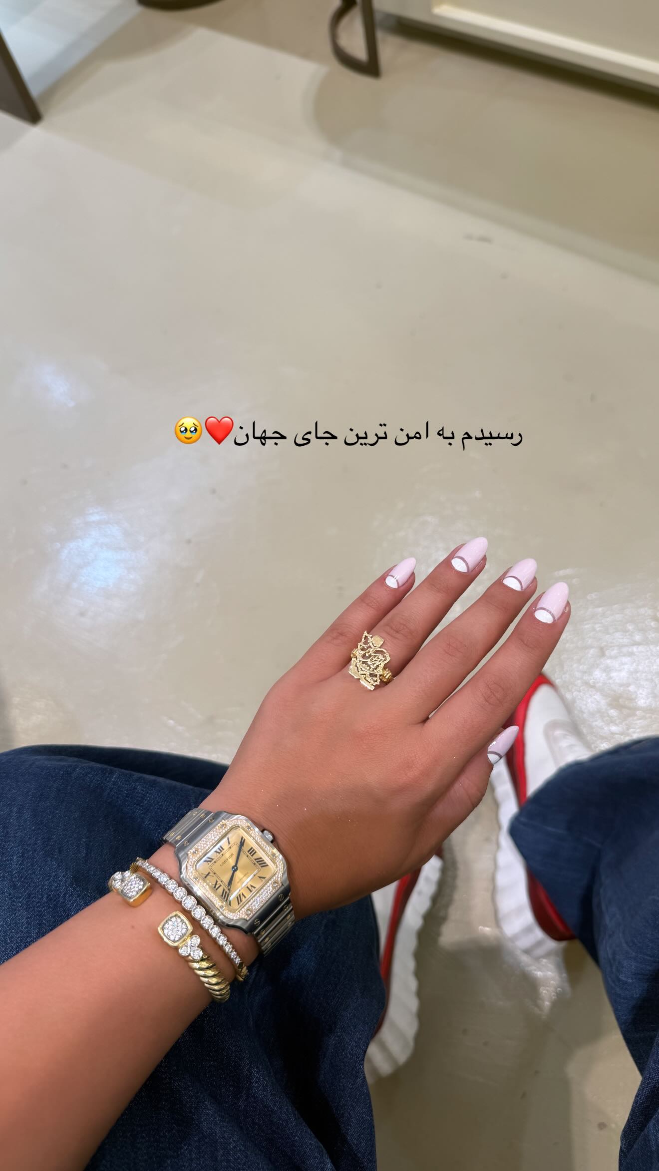  جدید ترین استوری اینستاگرام صبا مرشدی