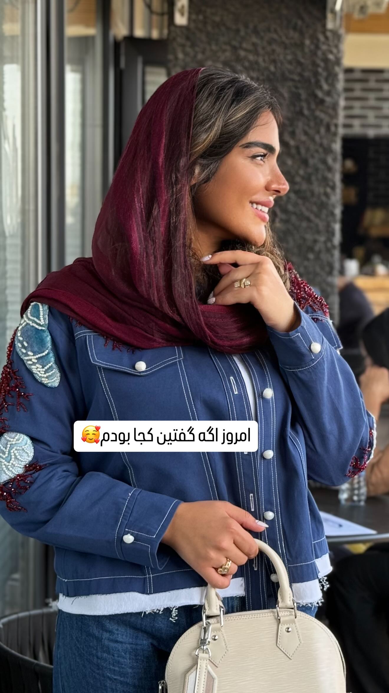  جدید ترین استوری اینستاگرام صبا مرشدی