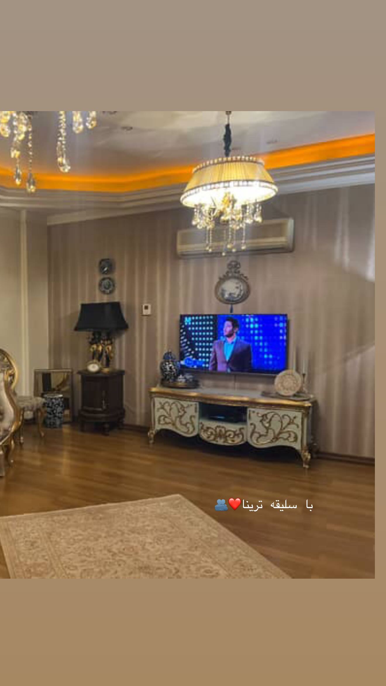  جدید ترین استوری اینستاگرام صبا مرشدی