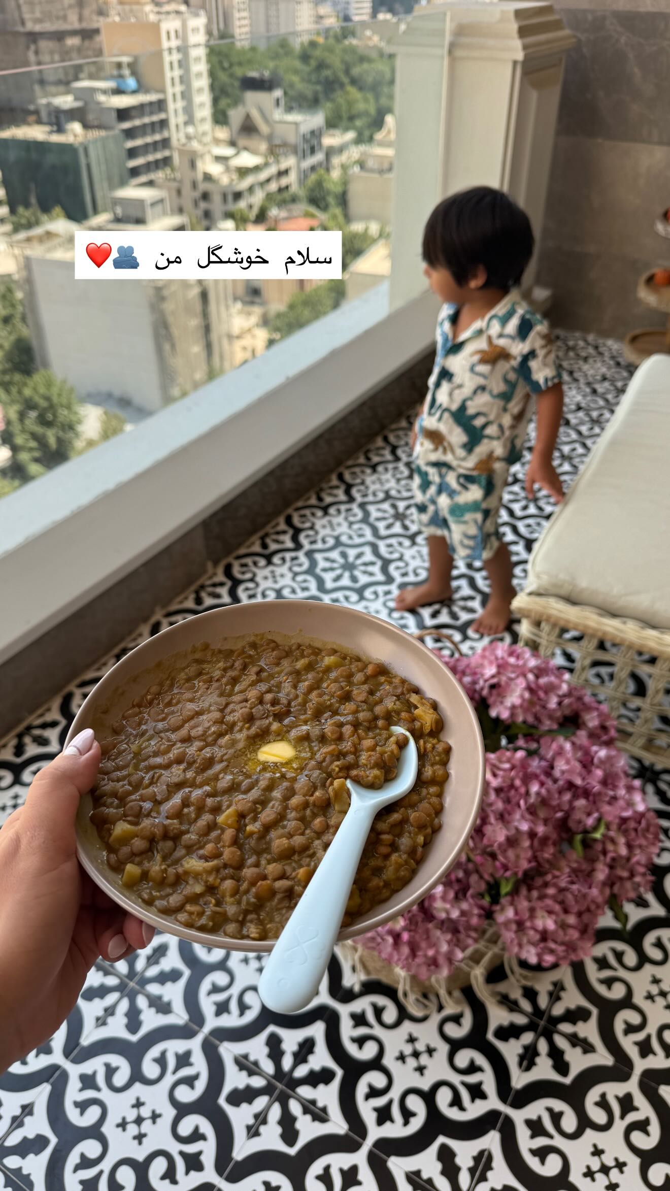  جدید ترین استوری اینستاگرام صبا مرشدی