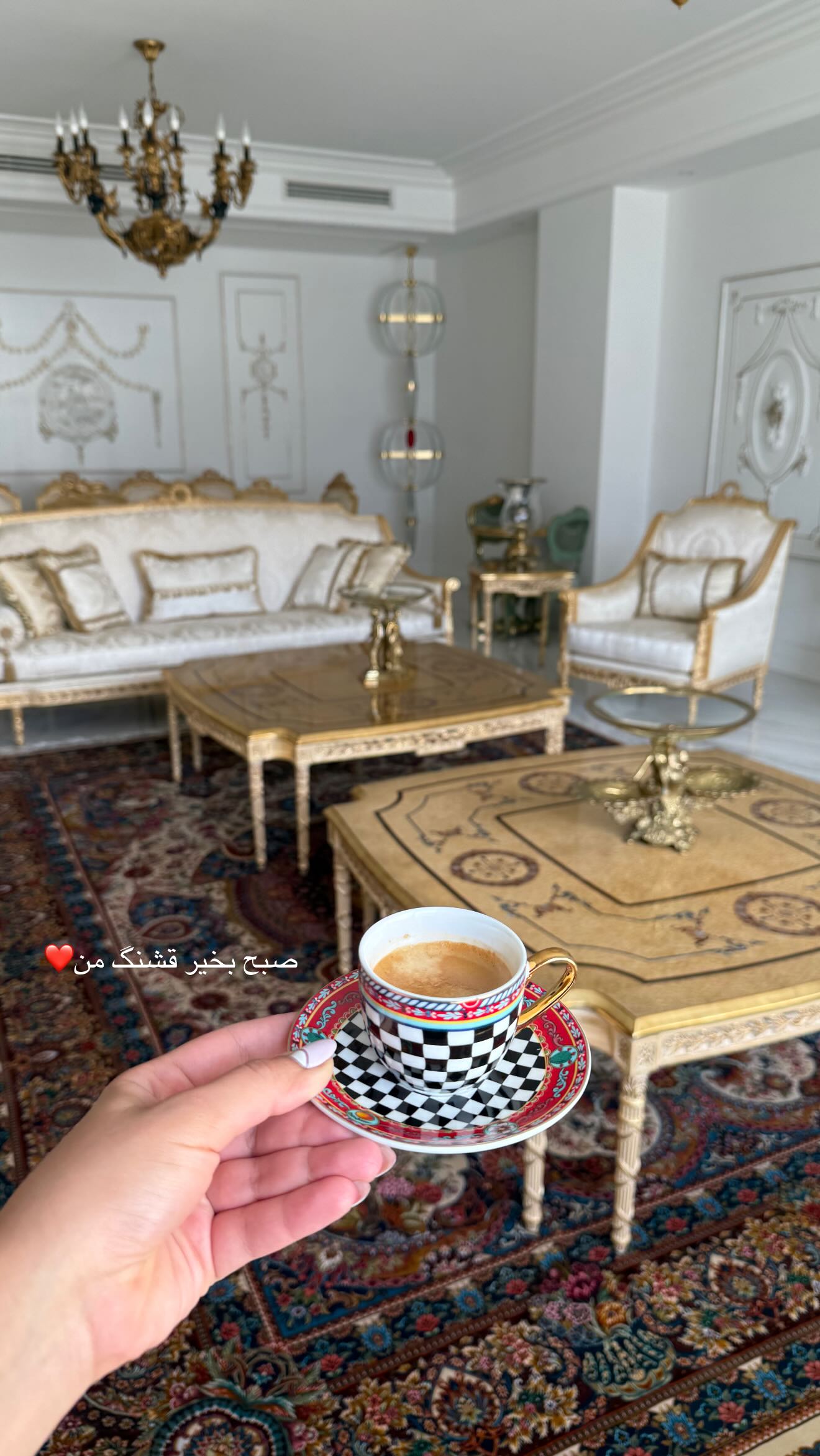  جدید ترین استوری اینستاگرام صبا مرشدی