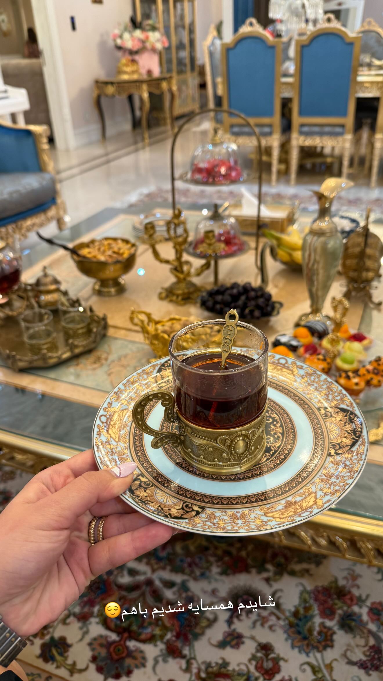  جدید ترین استوری اینستاگرام صبا مرشدی