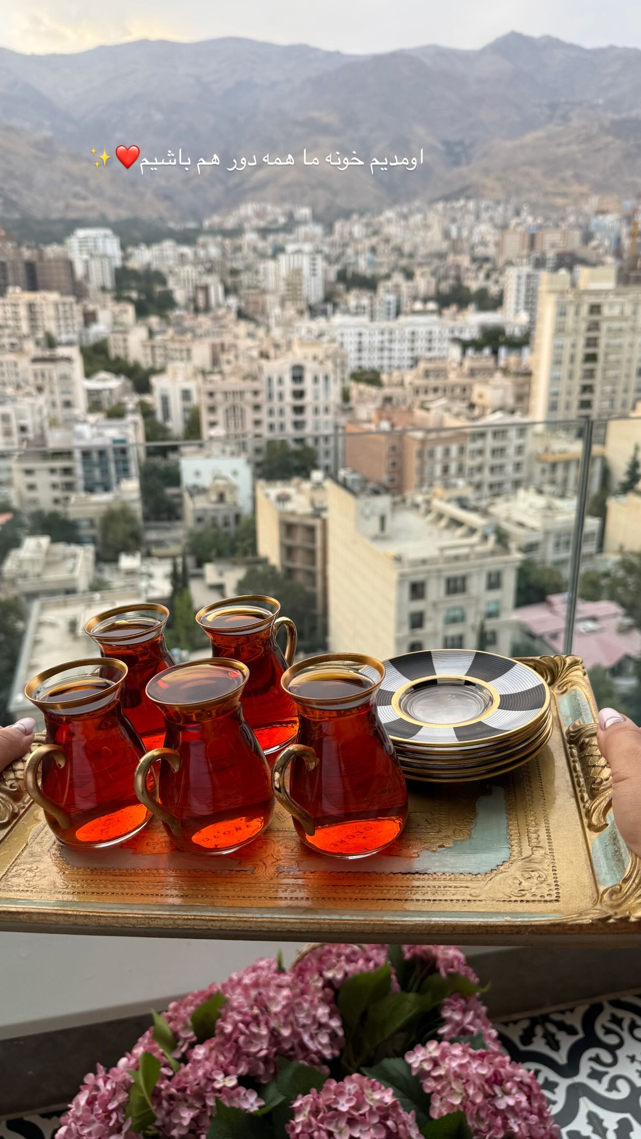  جدید ترین استوری اینستاگرام صبا مرشدی