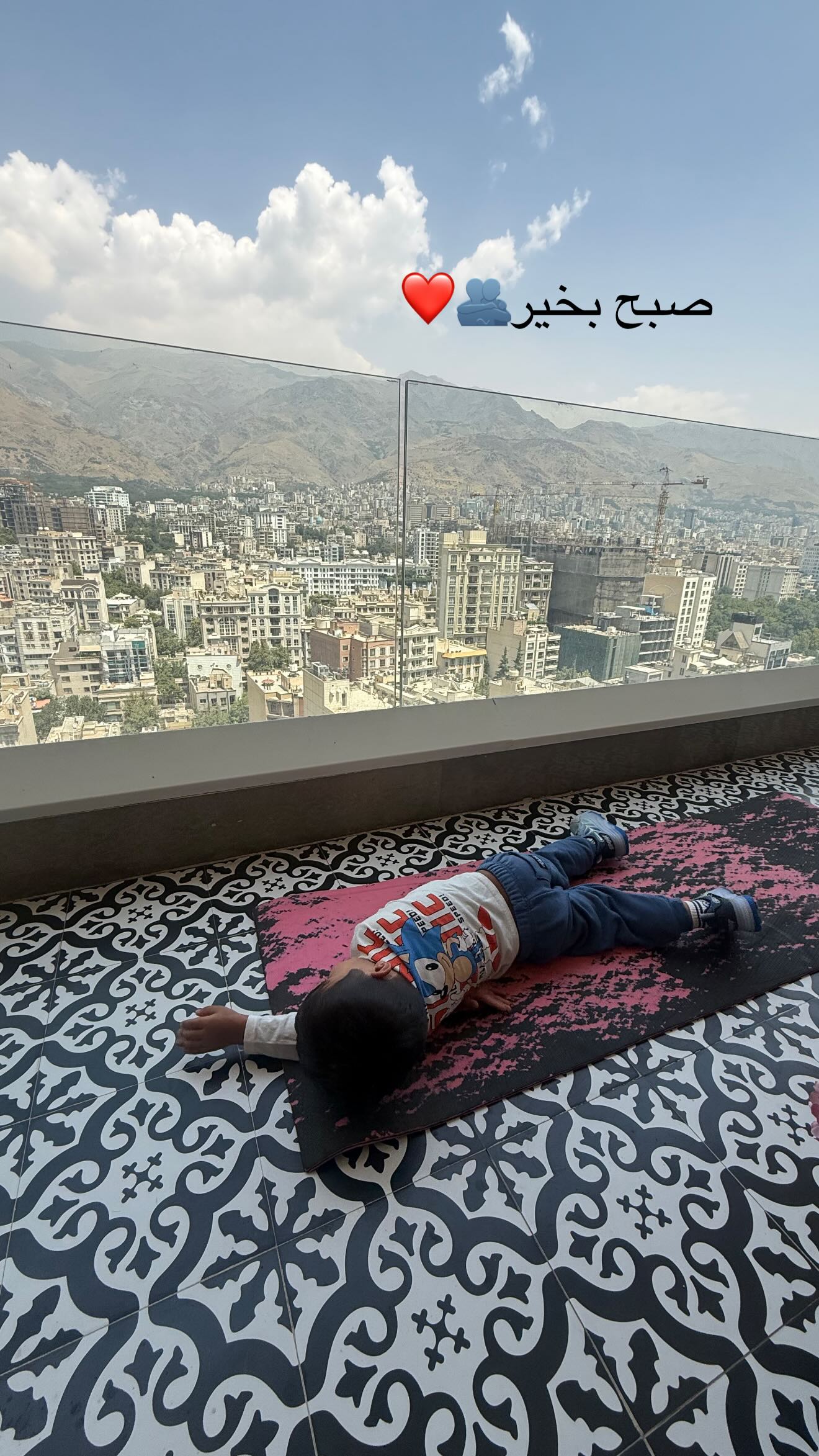  جدید ترین استوری اینستاگرام صبا مرشدی