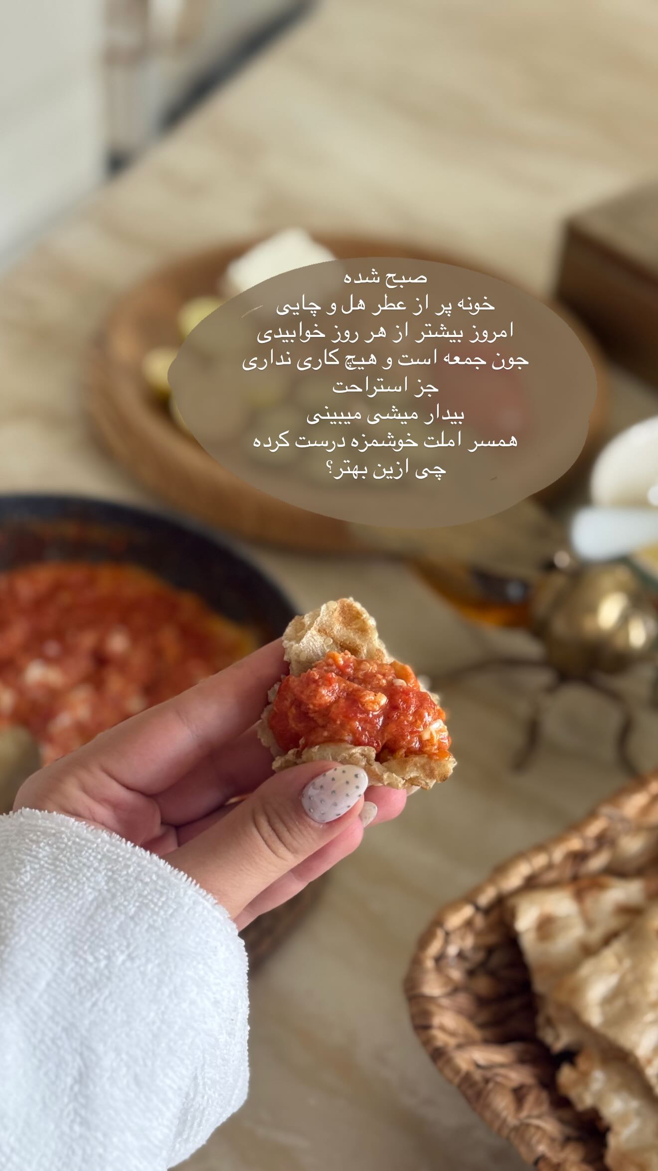  جدید ترین استوری اینستاگرام صبا مرشدی