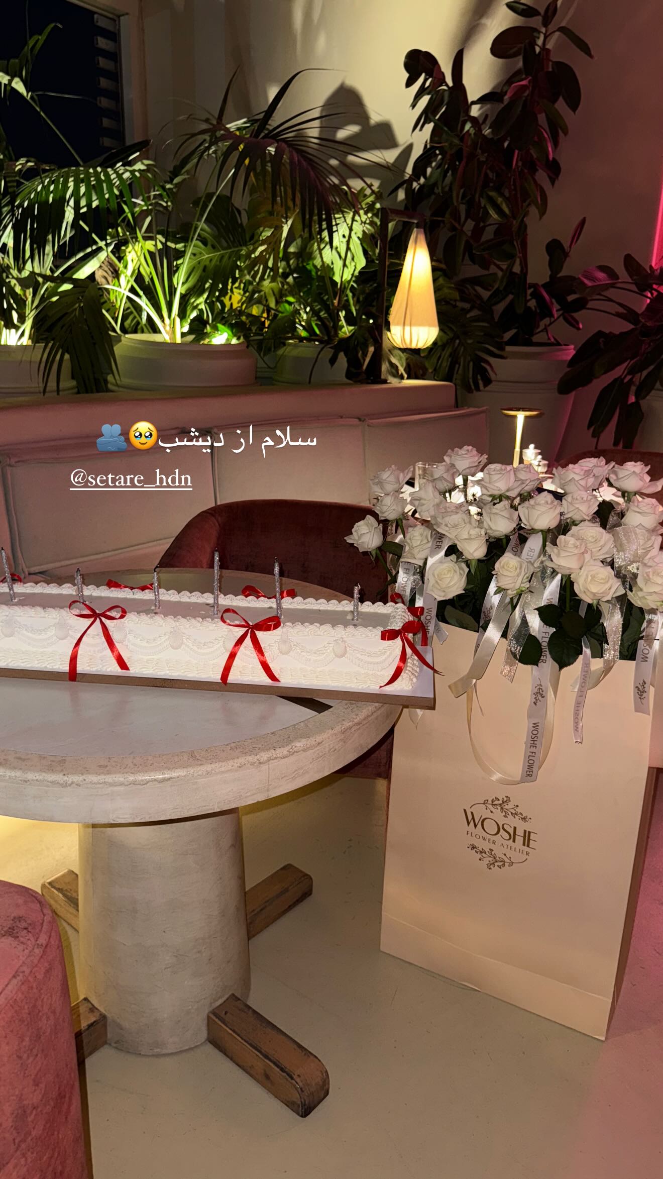  جدید ترین استوری اینستاگرام صبا مرشدی