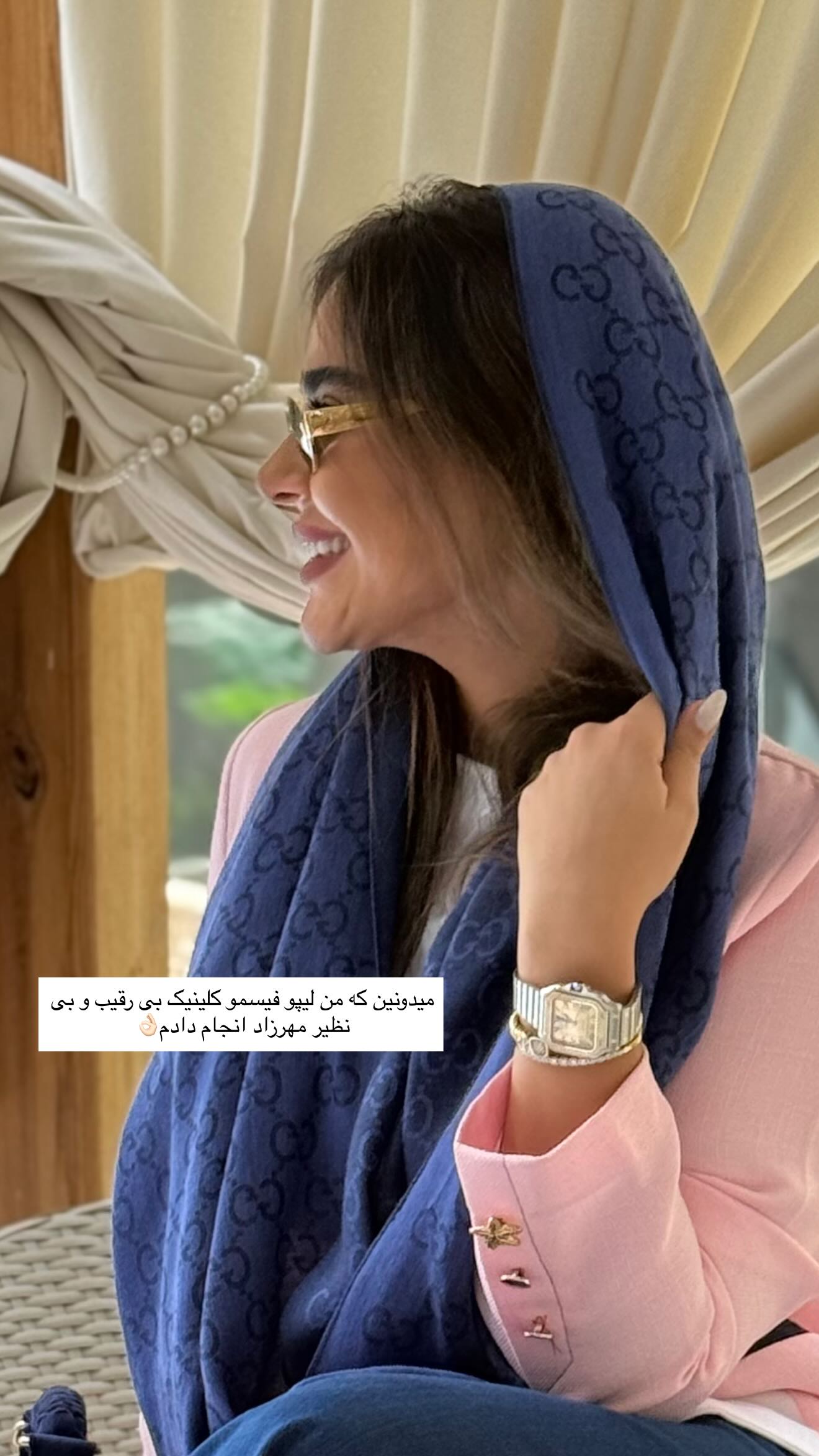  جدید ترین استوری اینستاگرام صبا مرشدی