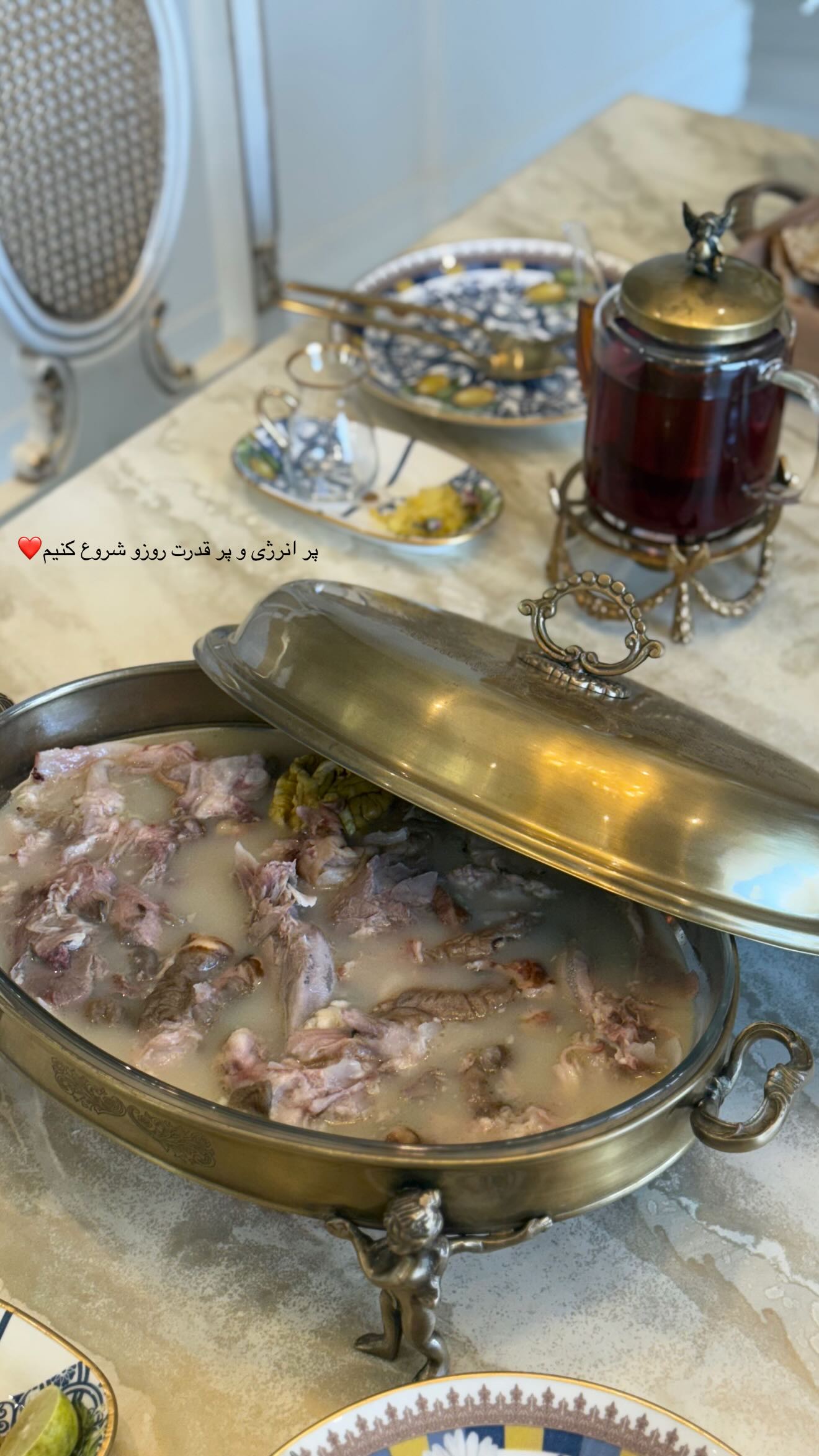  جدید ترین استوری اینستاگرام صبا مرشدی