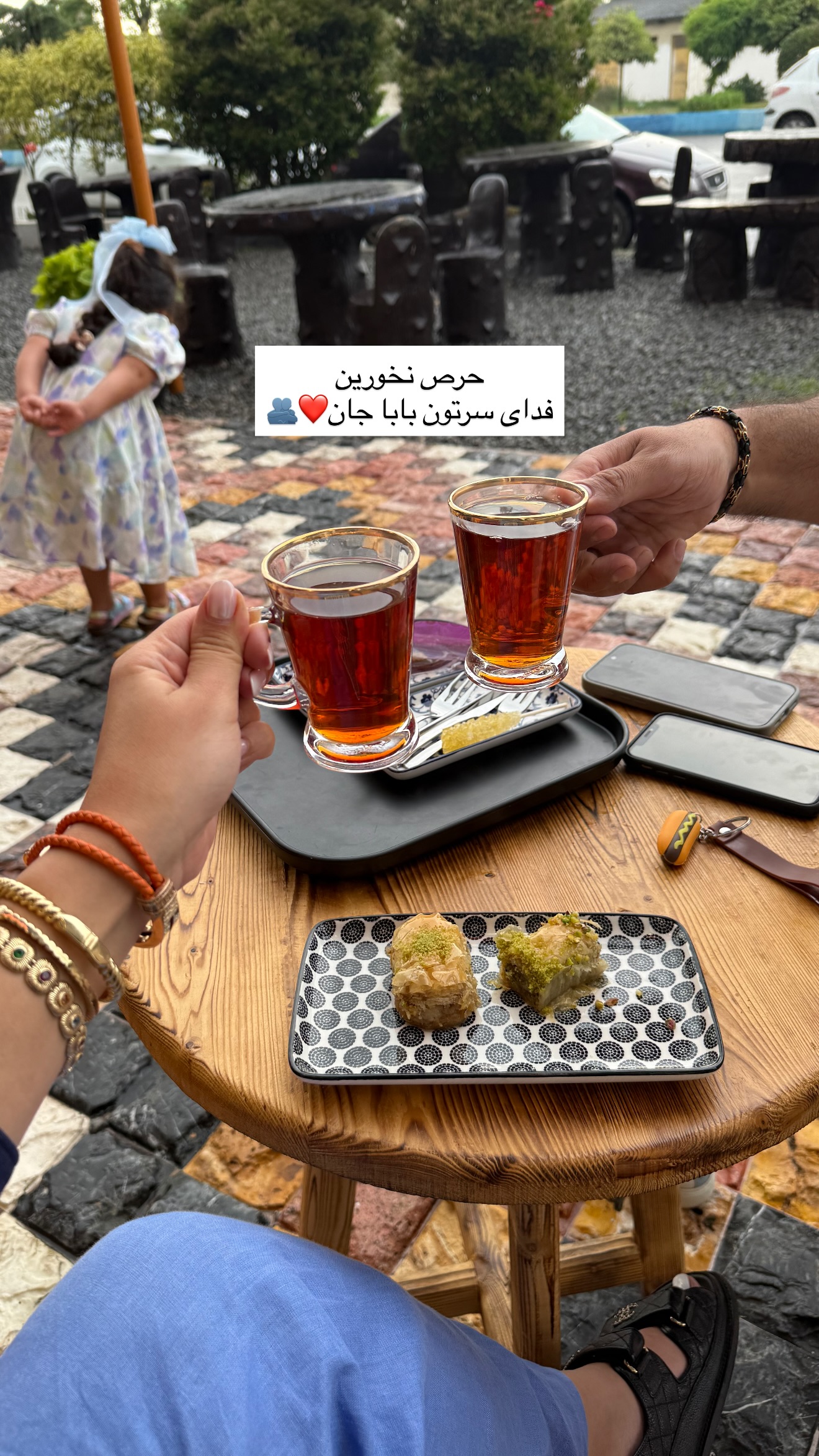  جدید ترین استوری اینستاگرام صبا مرشدی