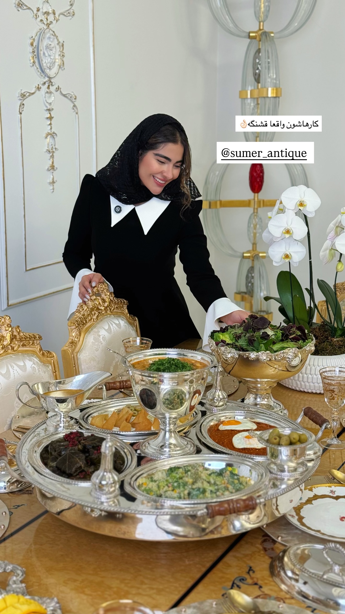  جدید ترین استوری اینستاگرام صبا مرشدی