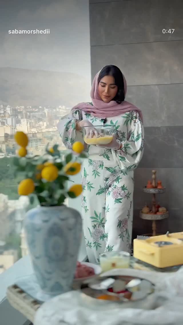  جدید ترین استوری اینستاگرام صبا مرشدی
