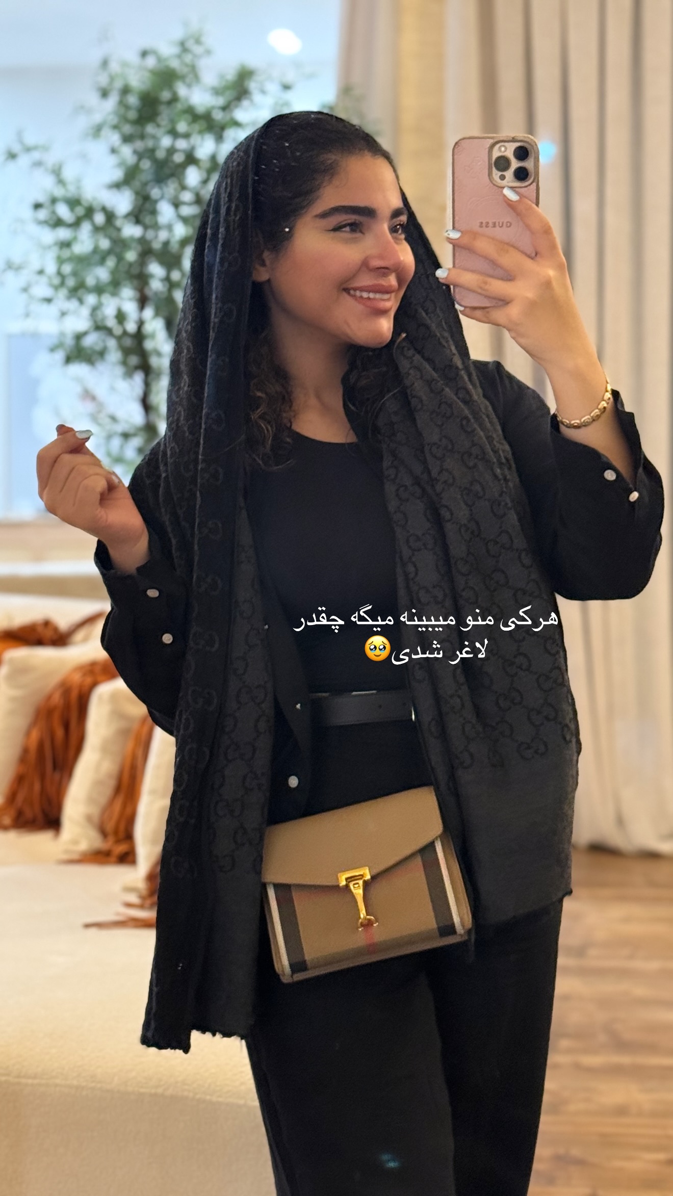  جدید ترین استوری اینستاگرام صبا مرشدی