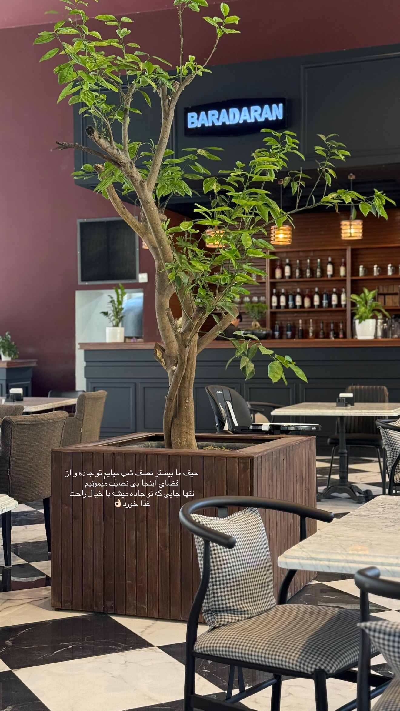  جدید ترین استوری اینستاگرام صبا مرشدی