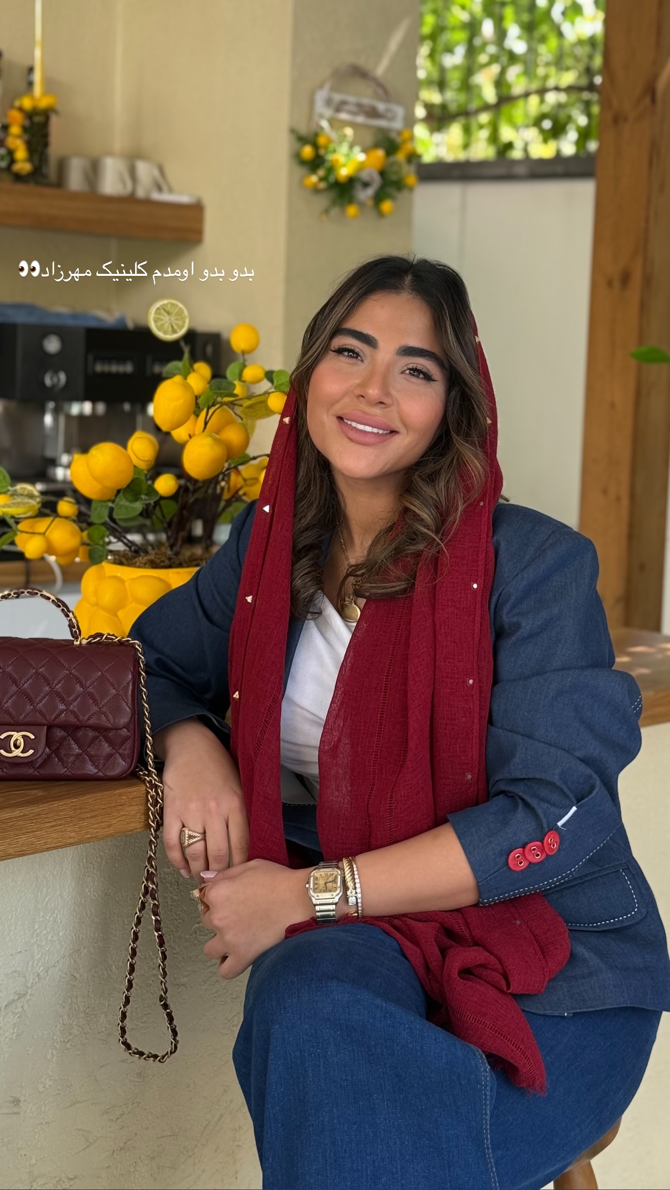  جدید ترین استوری اینستاگرام صبا مرشدی