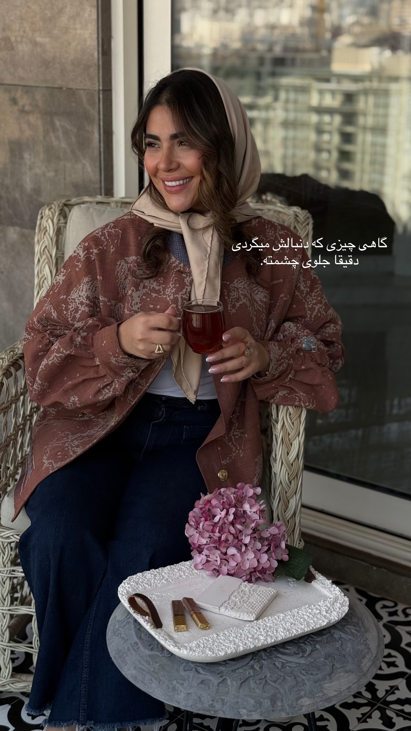  جدید ترین استوری اینستاگرام صبا مرشدی