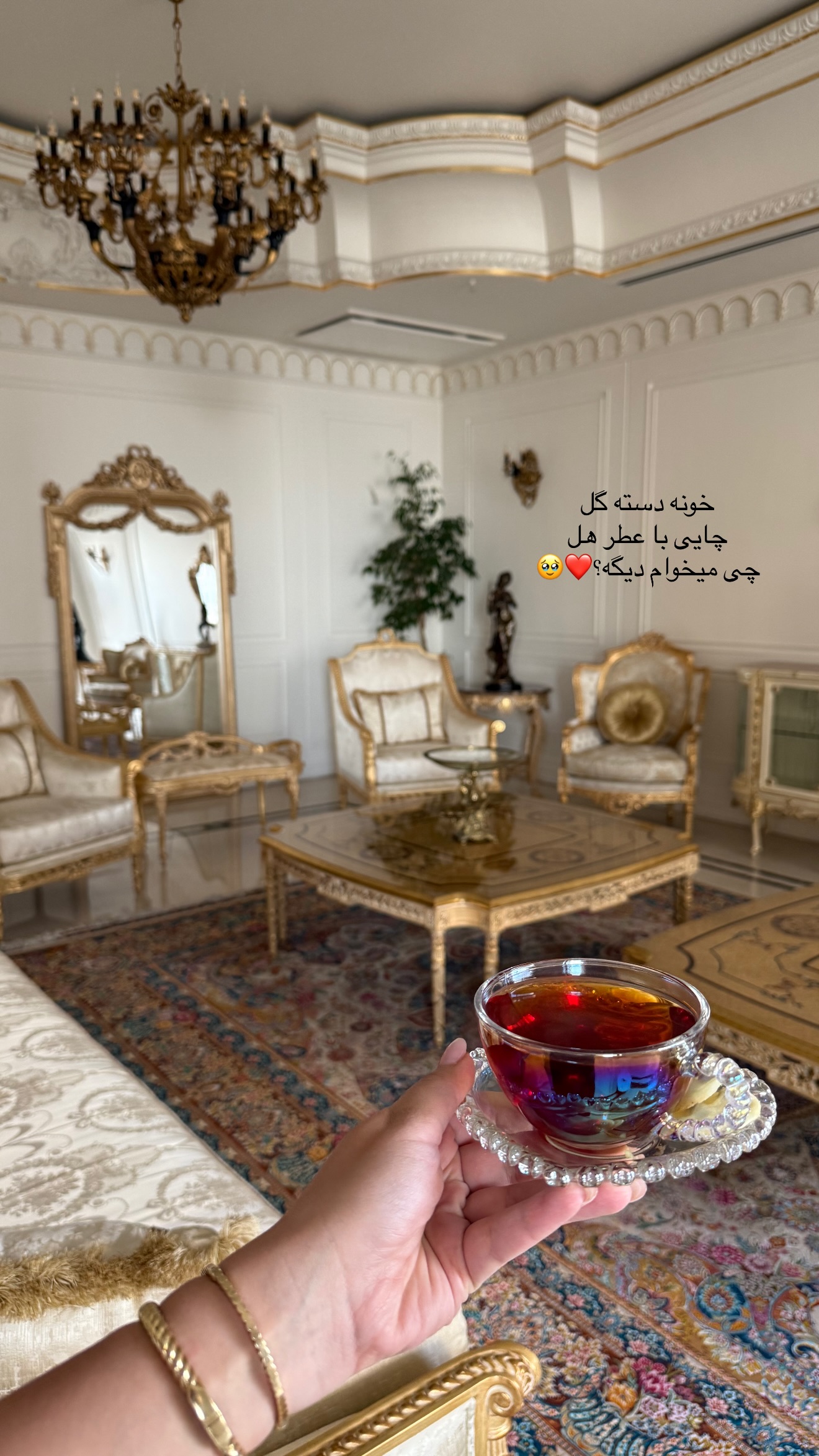  جدید ترین استوری اینستاگرام صبا مرشدی