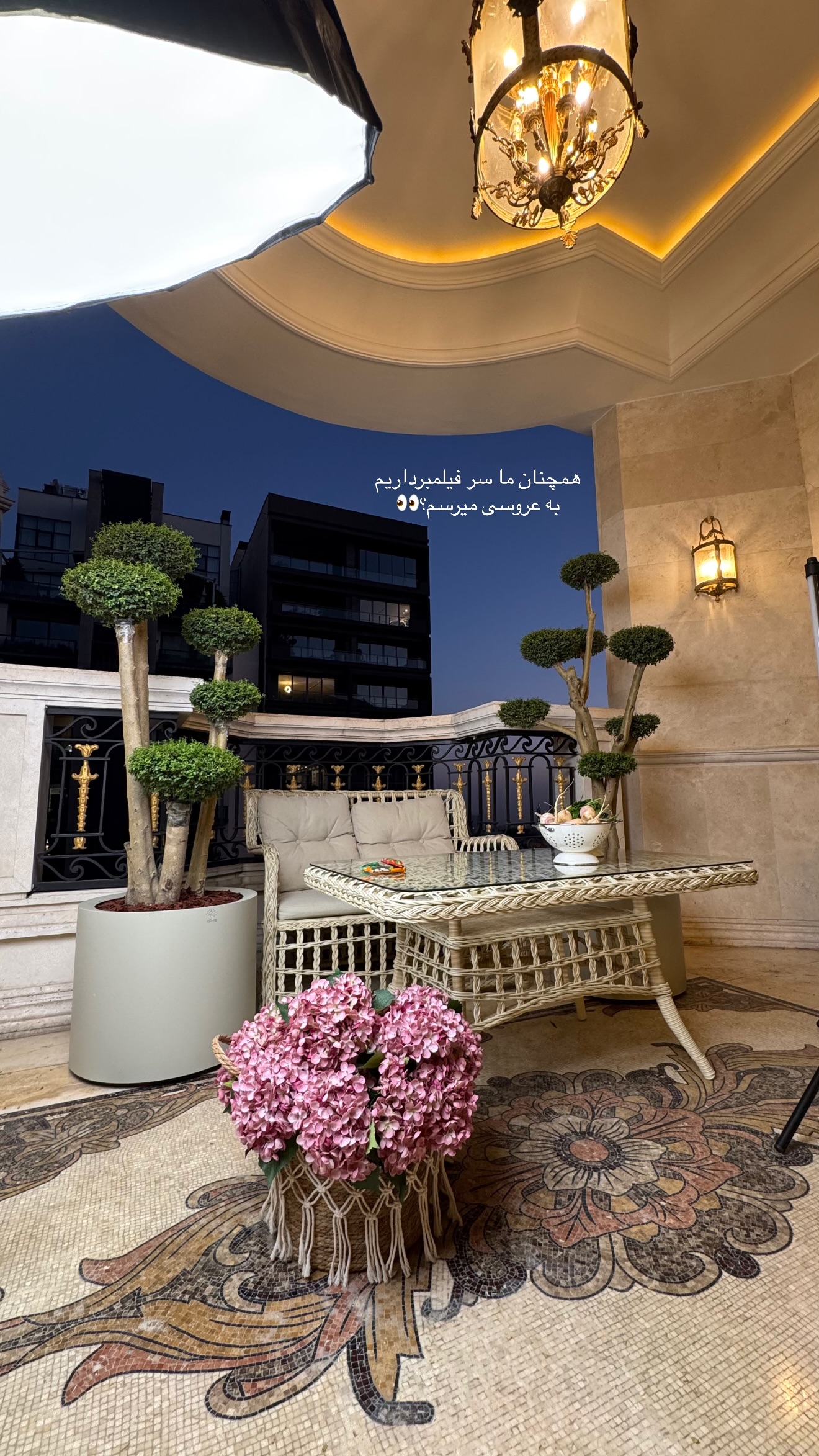  جدید ترین استوری اینستاگرام صبا مرشدی