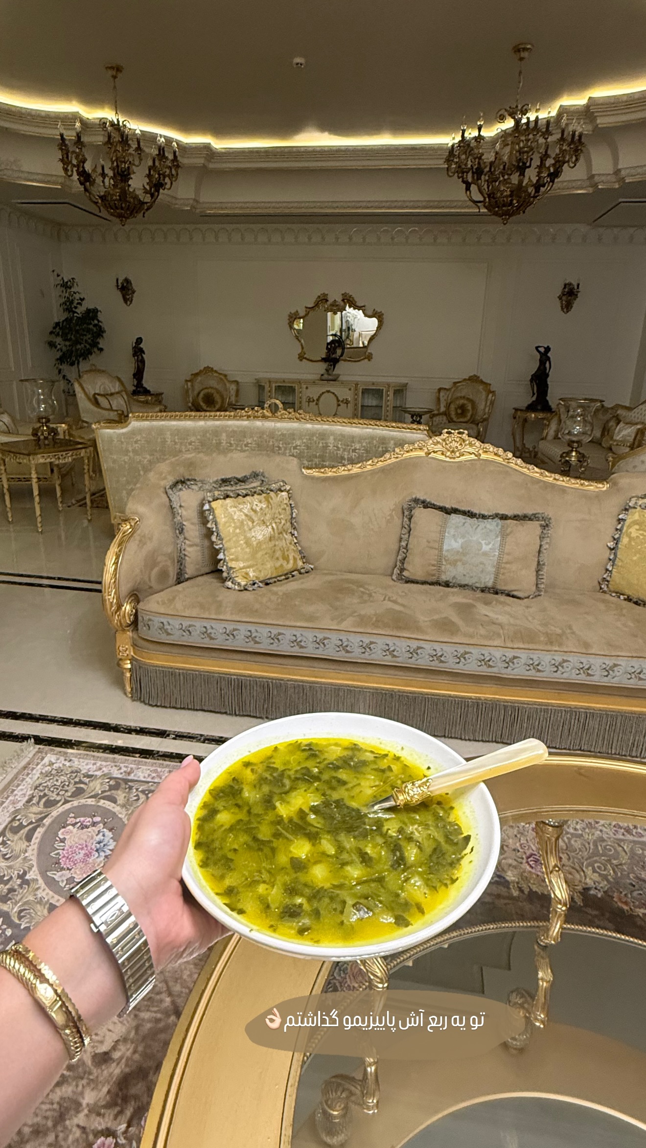  جدید ترین استوری اینستاگرام صبا مرشدی
