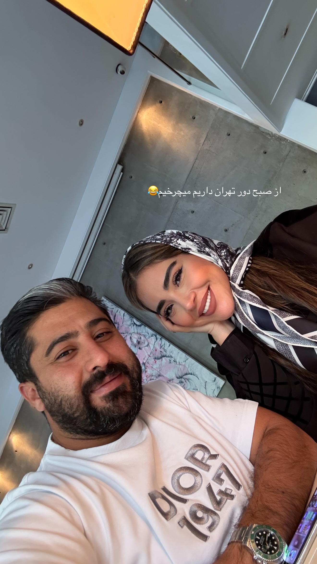  جدید ترین استوری اینستاگرام صبا مرشدی